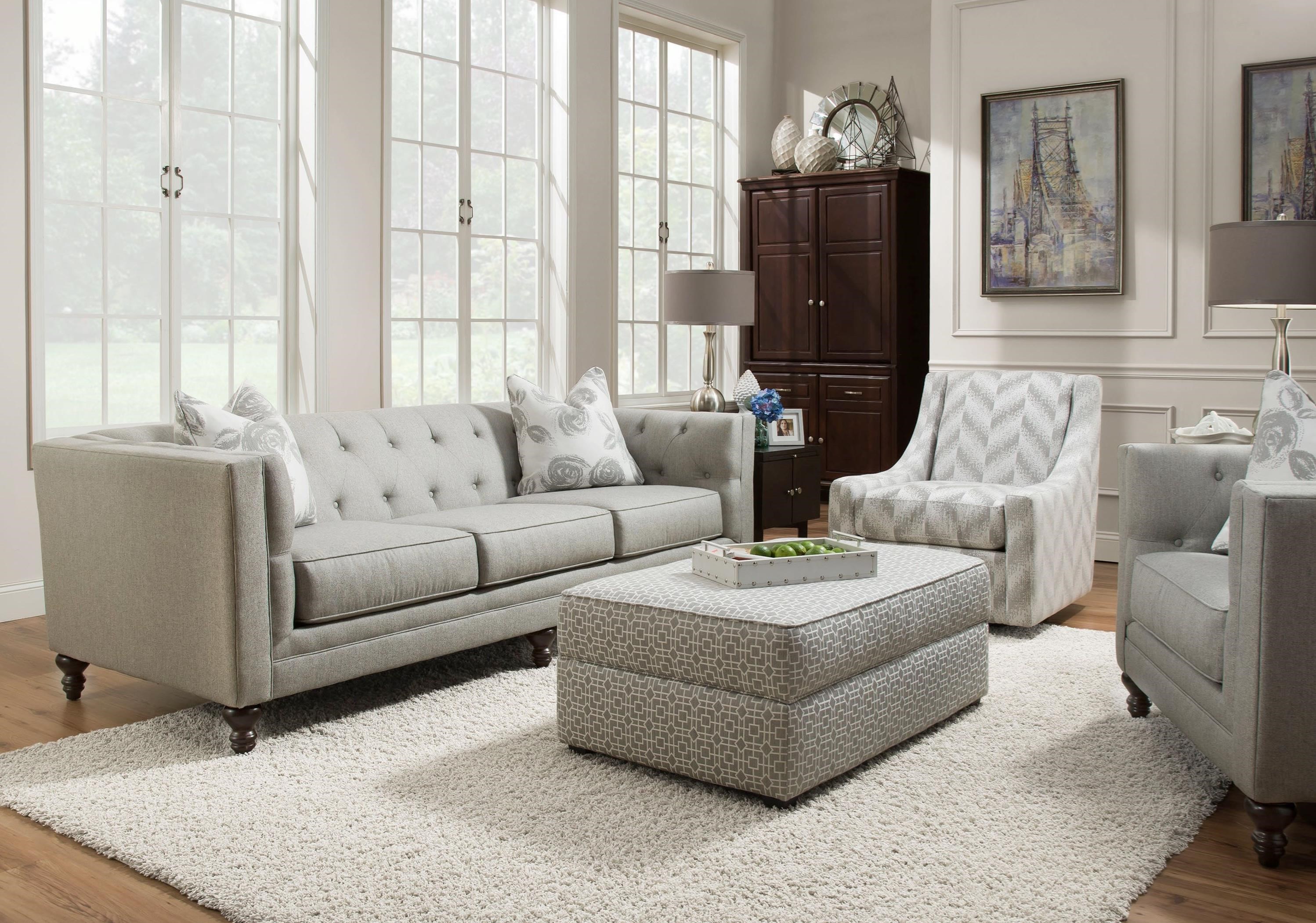 Bauhaus 907A Transitional Storage Ottoman Find Your Furniture Ottomans