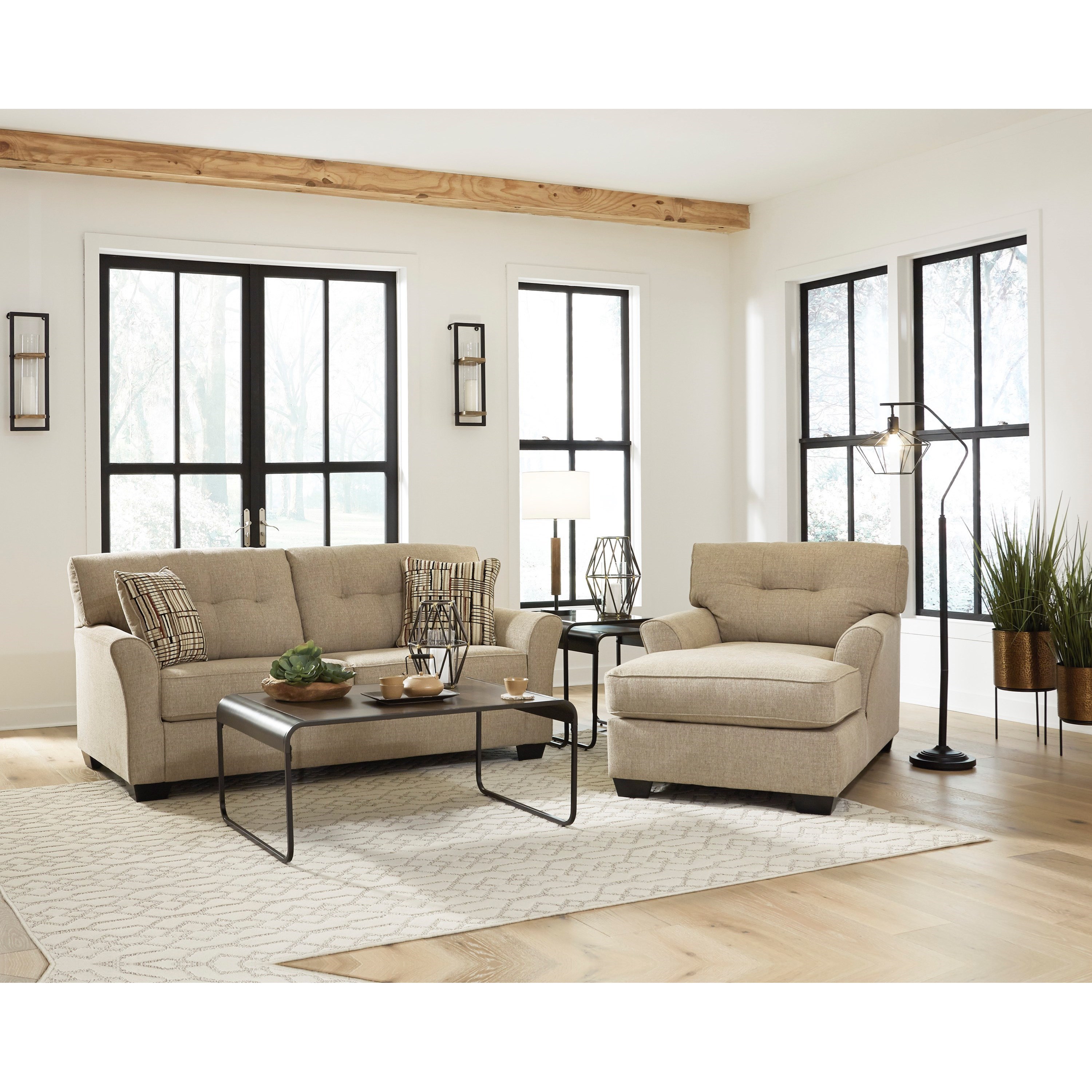 Benchcraft by Ashley Ardmead Casual Sofa with Tufted Back 