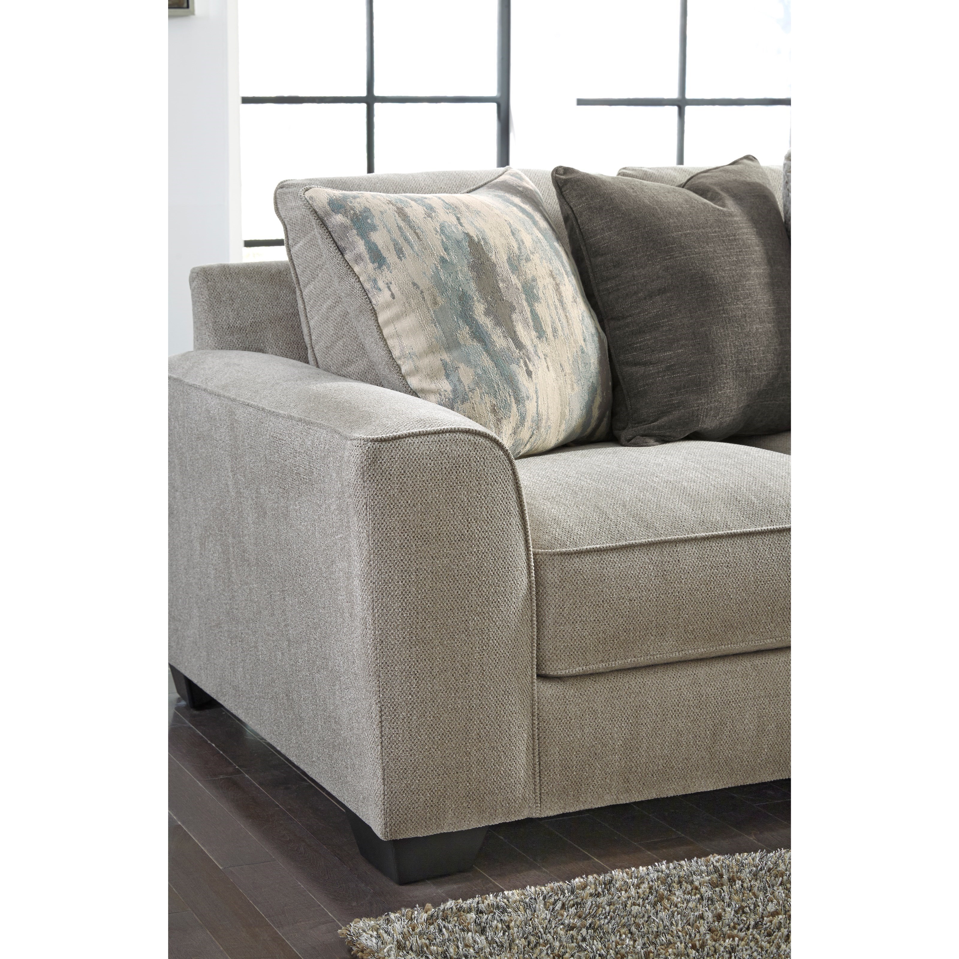Benchcraft by Ashley Ardsley Contemporary 5Piece Sectional with Right