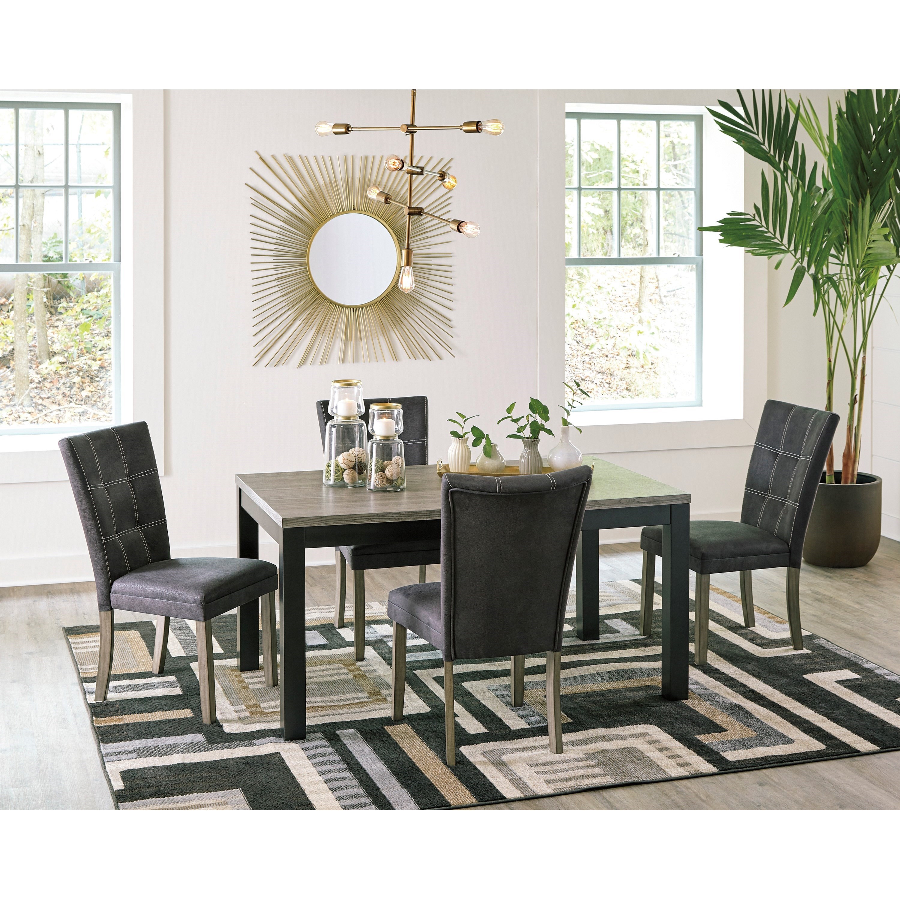Ashley Furniture Dining Table Set Signature Design by Ashley Pinnadel