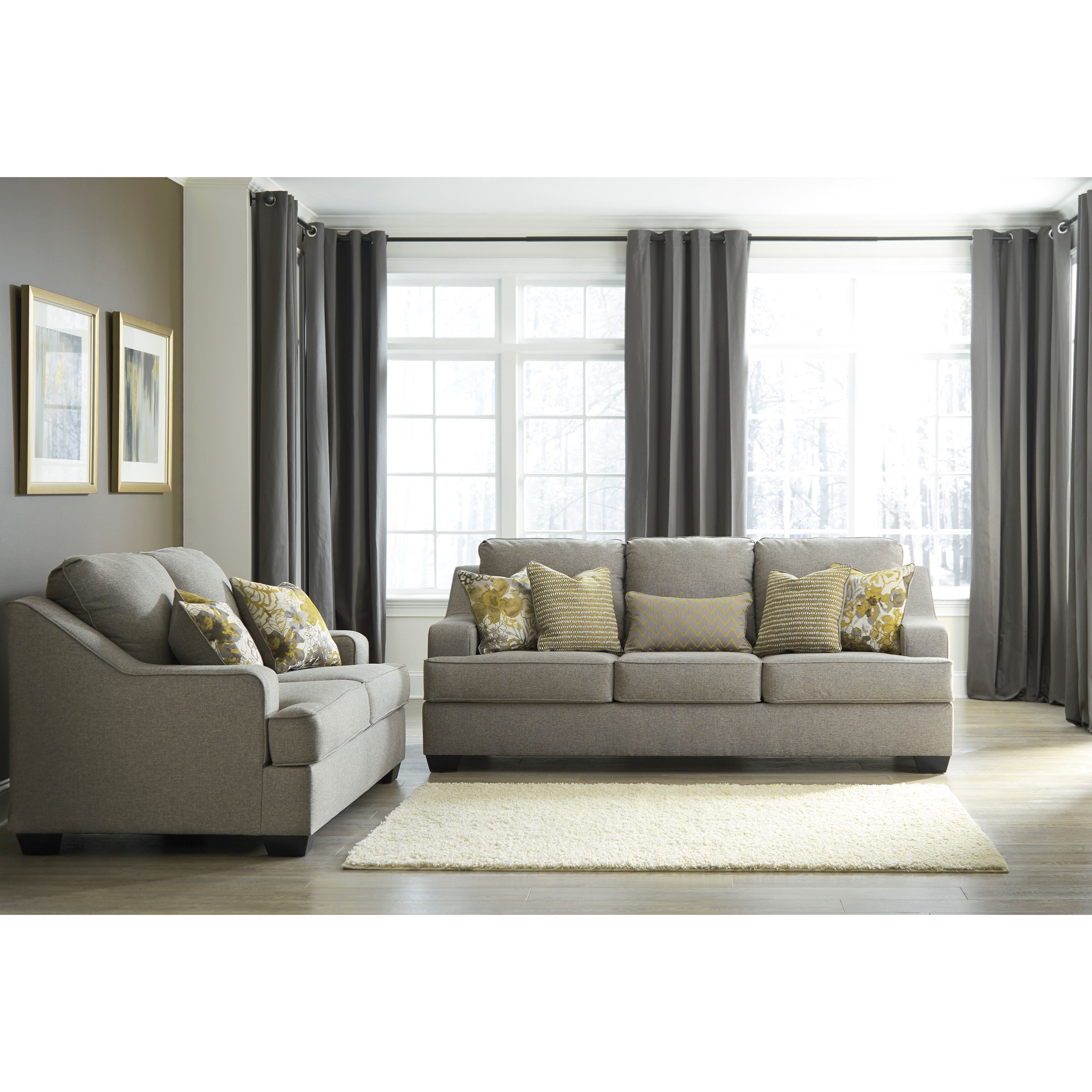 Ashley Furniture Benchcraft Mandee 93404 Living Room Group 1 Stationary