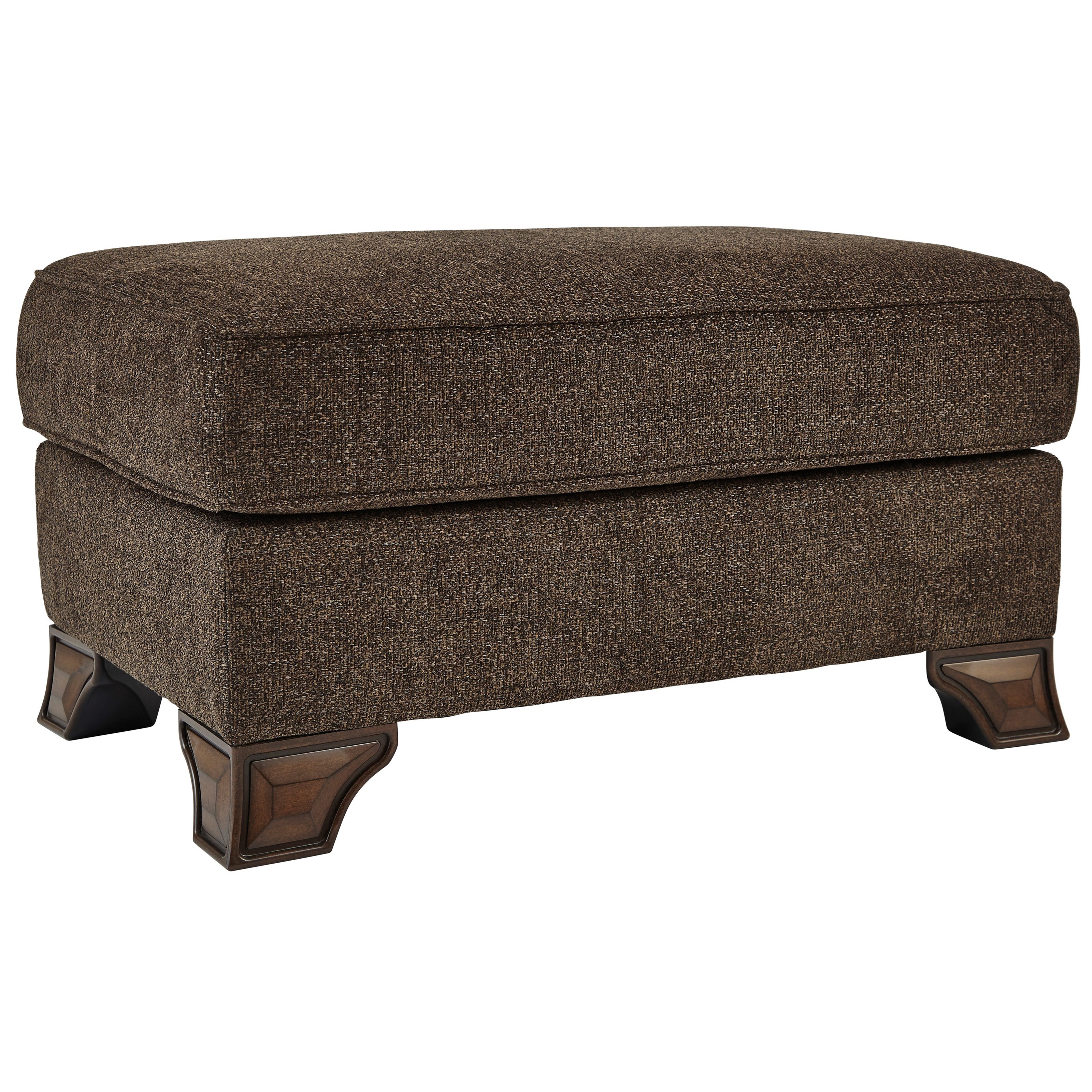 Benchcraft Miltonwood 8550614 Traditional Ottoman Household Furniture Ottomans