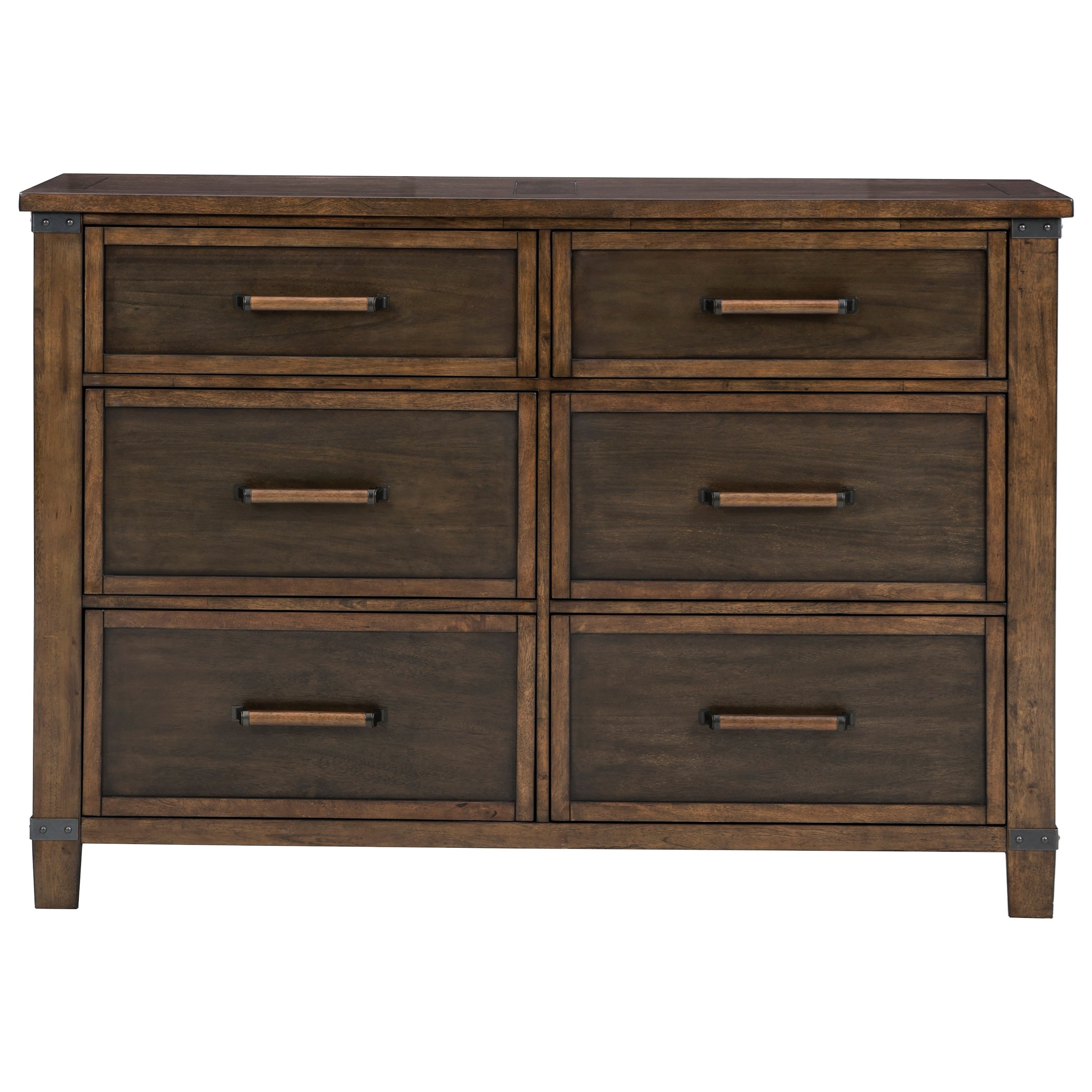 Benchcraft Wyattfield TwoTone Finish Mango Veneer Dresser Virginia
