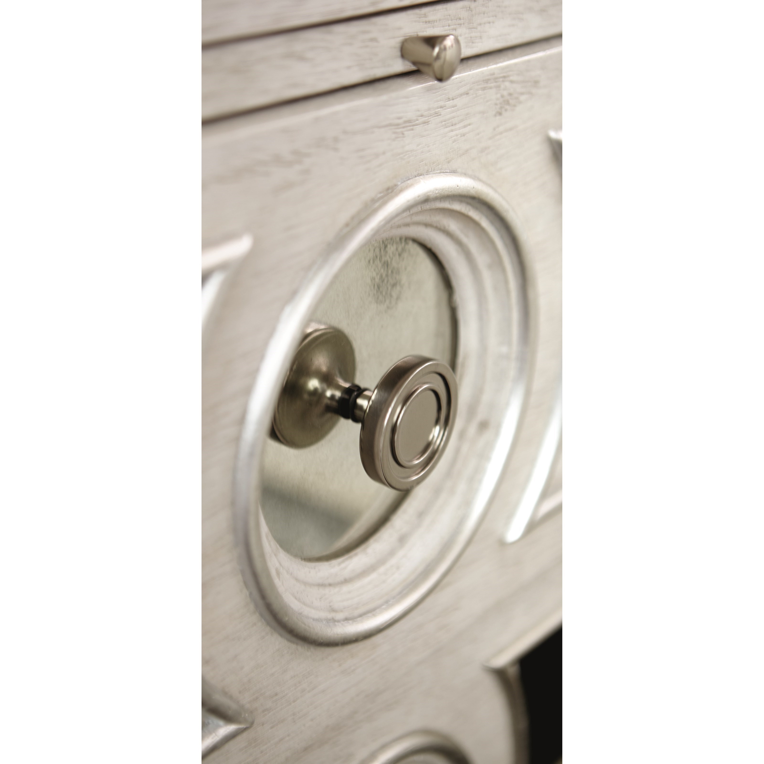 Bernhardt Allure Bachelor's Chest with Antiqued Mirror Panels Sheely