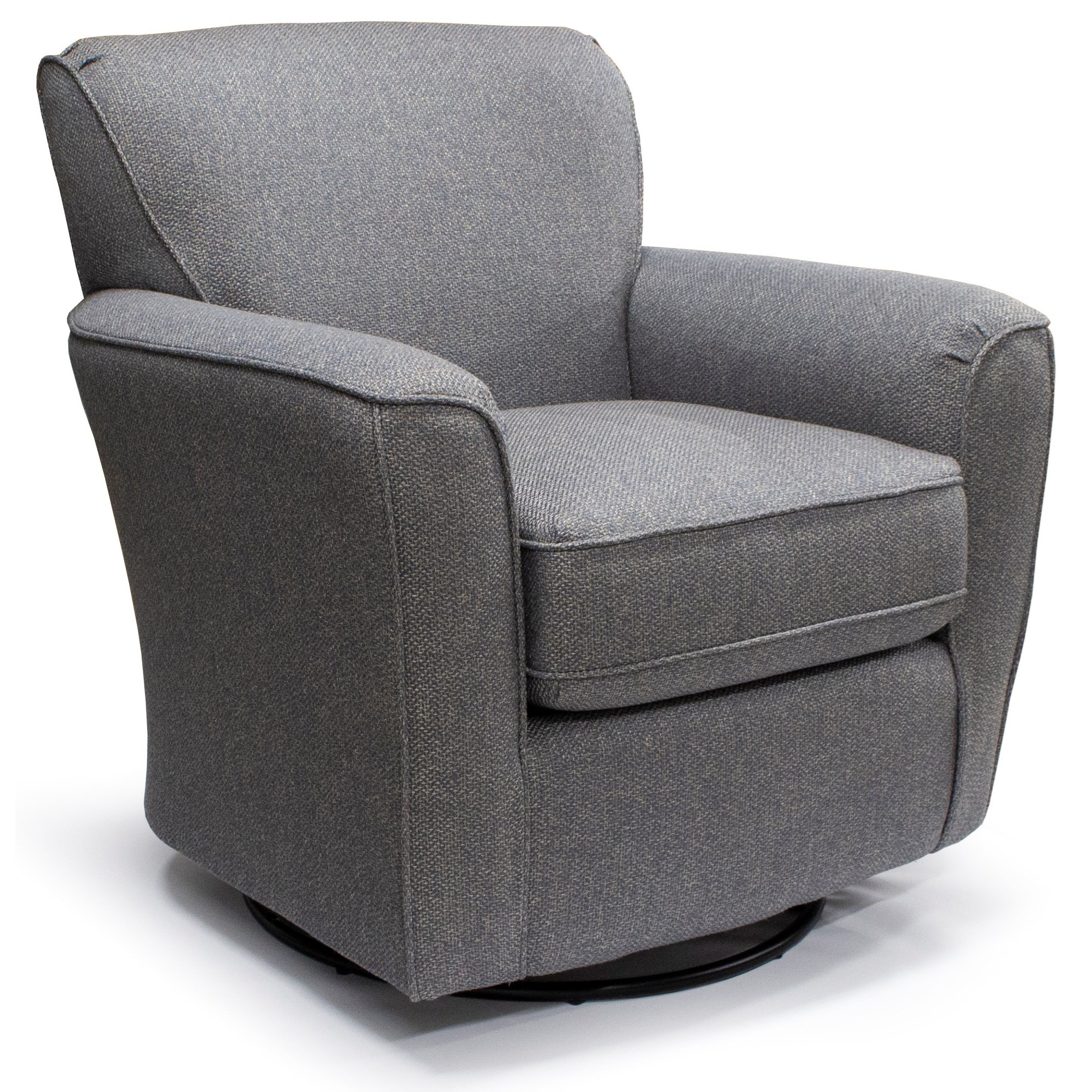 Best Home Furnishings Swivel Glide Chairs Kaylee Swivel ... Give your living room a stylish and comfortable accent piece with this charming swivel chair.