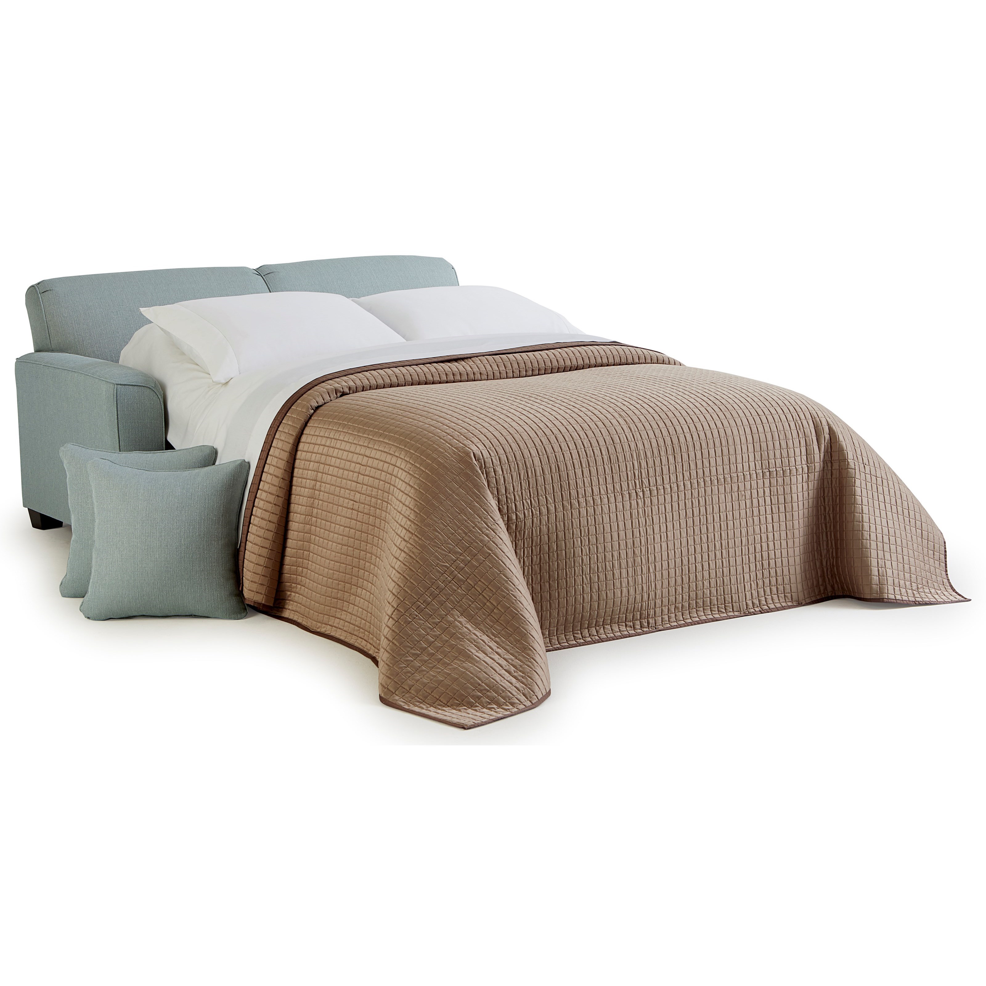 Best Home Furnishings Dinah S16AF Contemporary Full Sofa Sleeper with