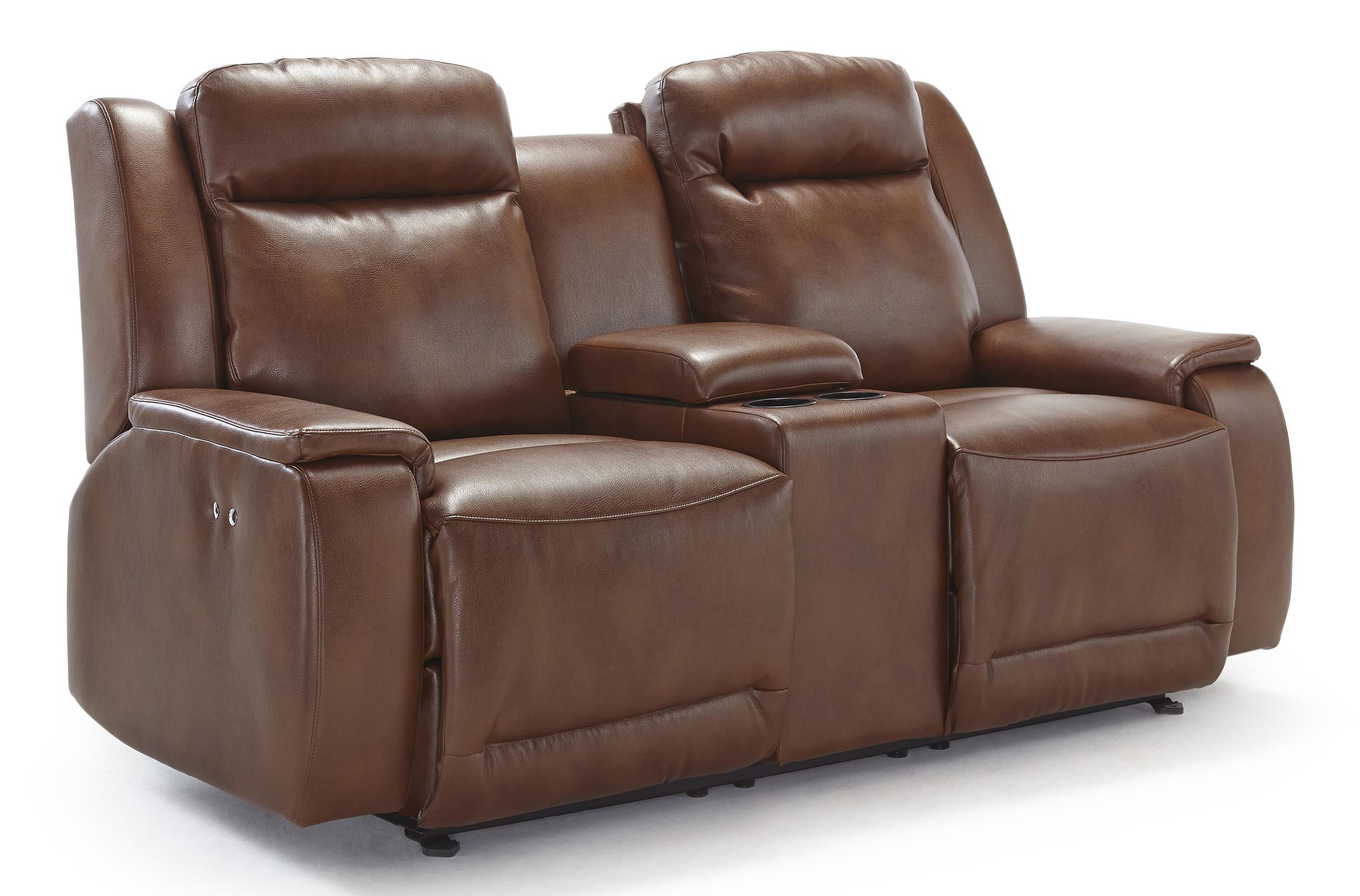 Best Home Furnishings Hardisty Power Rocking Reclining Loveseat with