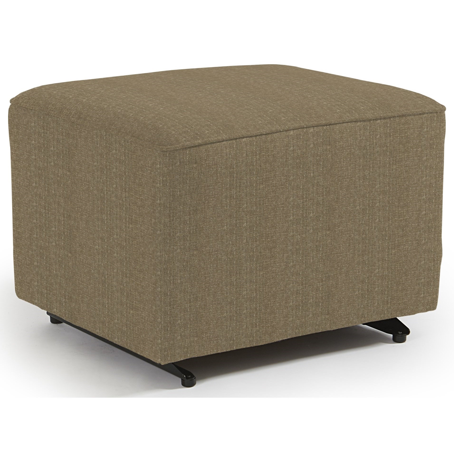 Best Home Furnishings Kacey 0016 24699 Ottoman with Glider Base Mueller Furniture Ottomans