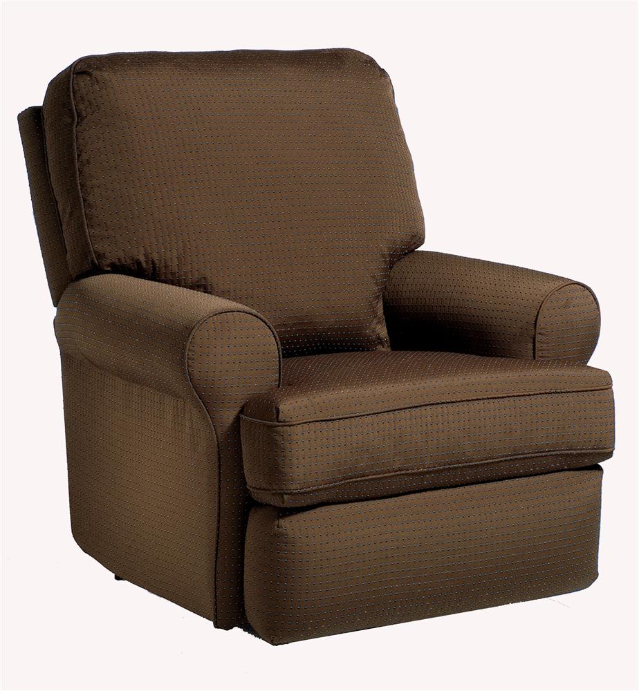 Vendor 411 Recliners Medium Tryp Rocker Recliner with Inside Handle
