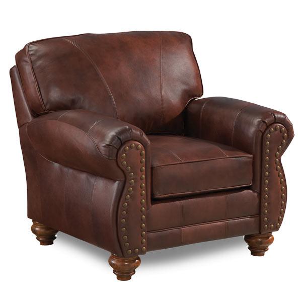 Best Home Furnishings Noble C64DWLU 71508L Traditional Leather Chair