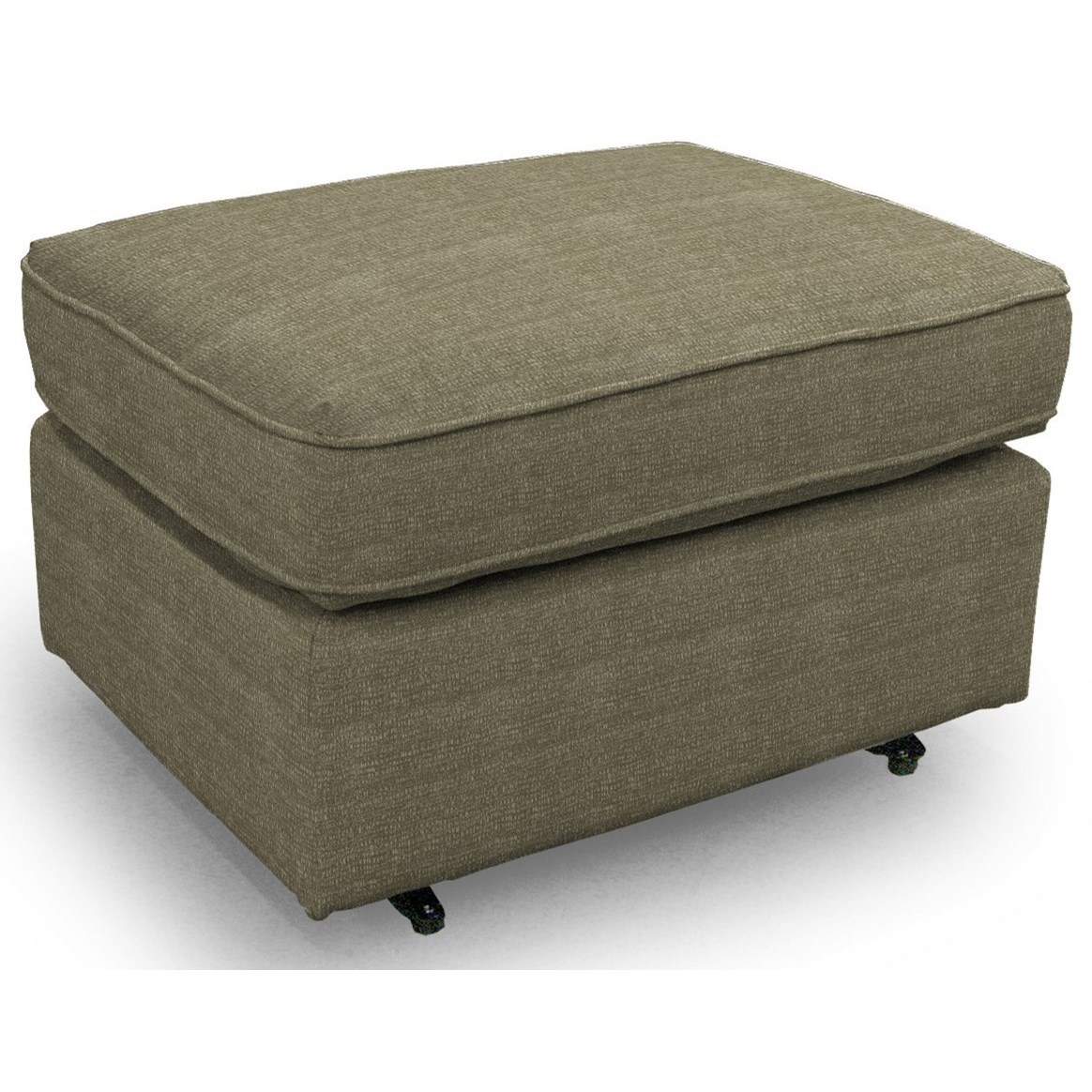 Best Home Furnishings Ottomans 0026 Smooth Rounded Casual Ottoman