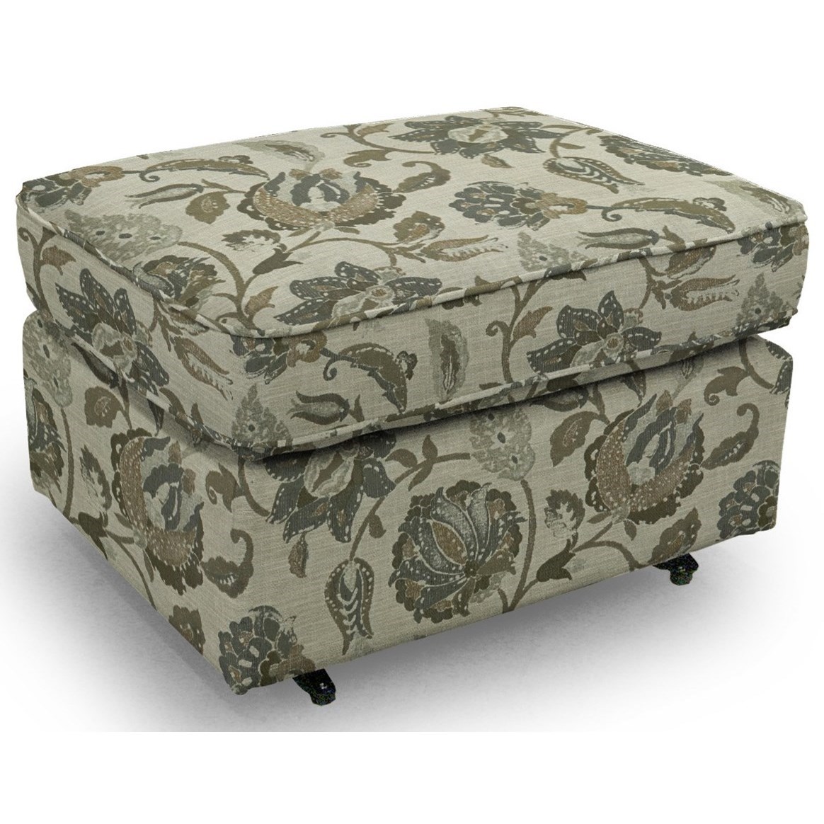 Best Home Furnishings Ottomans 0026 Smooth Rounded Casual Ottoman