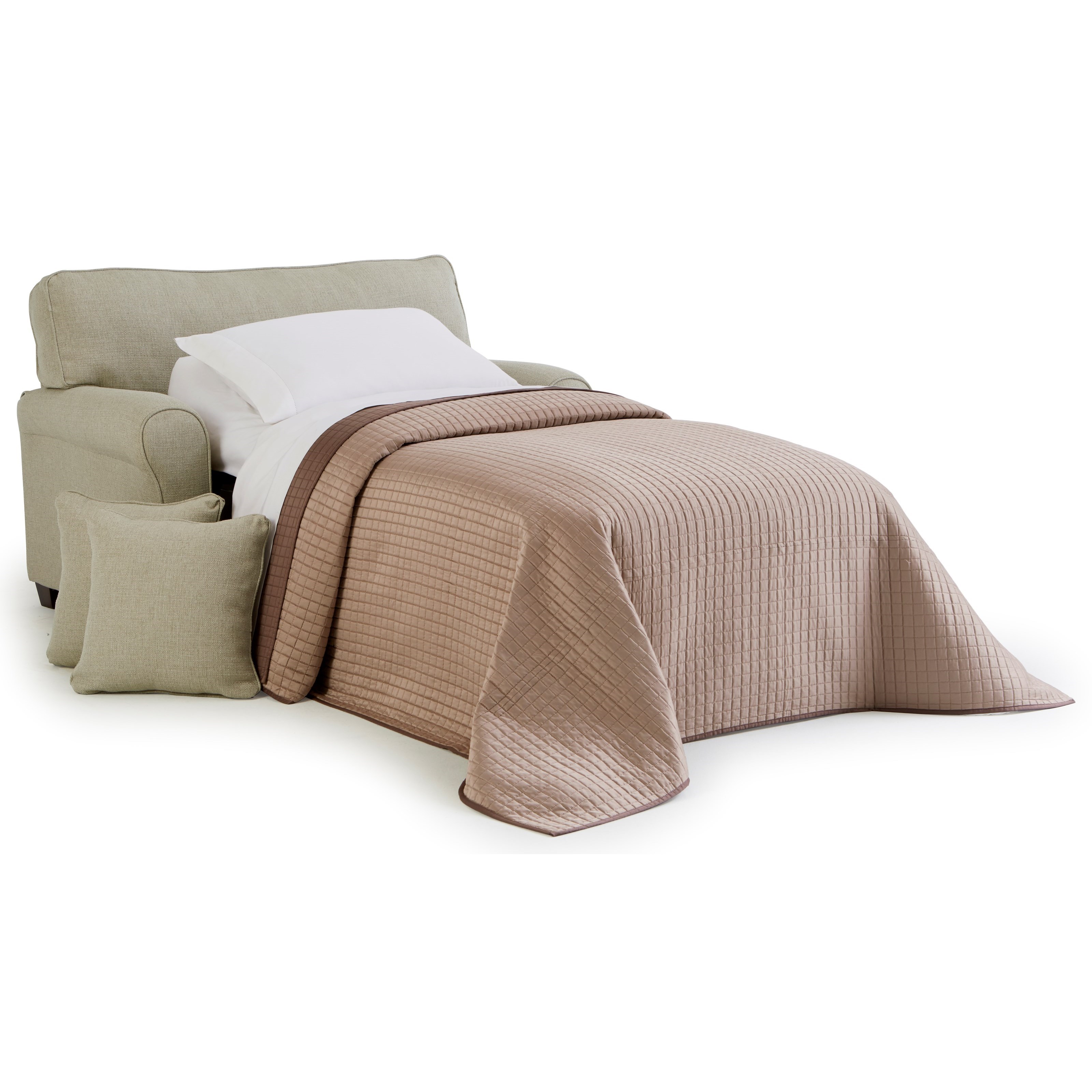 Best Home Furnishings Shannon Twin Sofa Sleeper with Air Dream Mattress