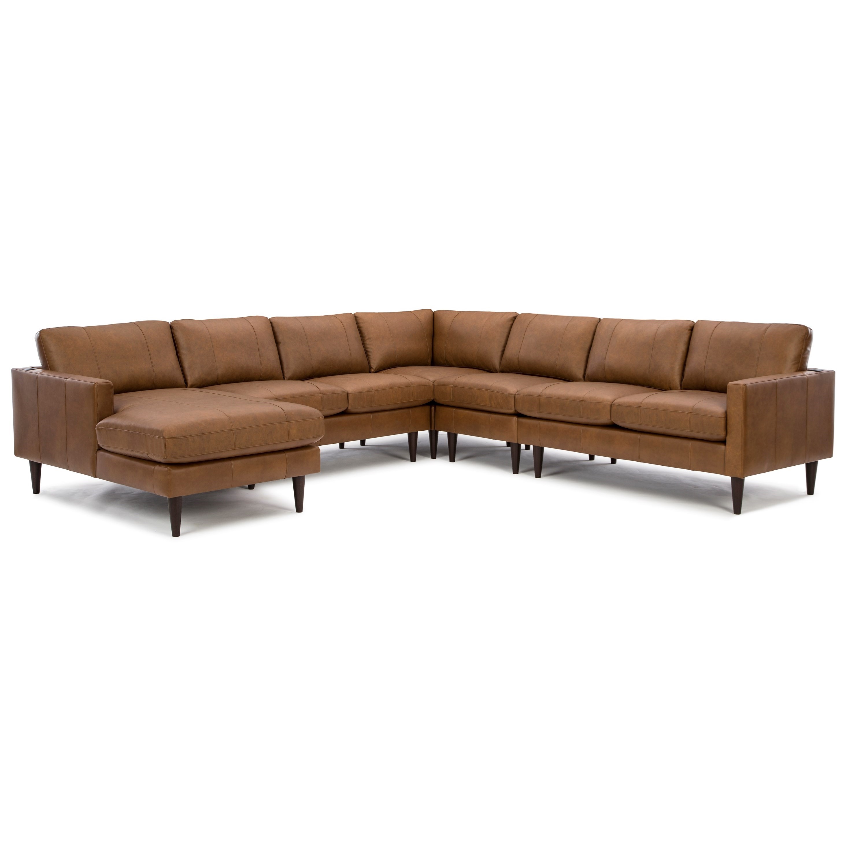 Best Home Furnishings Trafton Contemporary 6Seat Sectional Sofa with