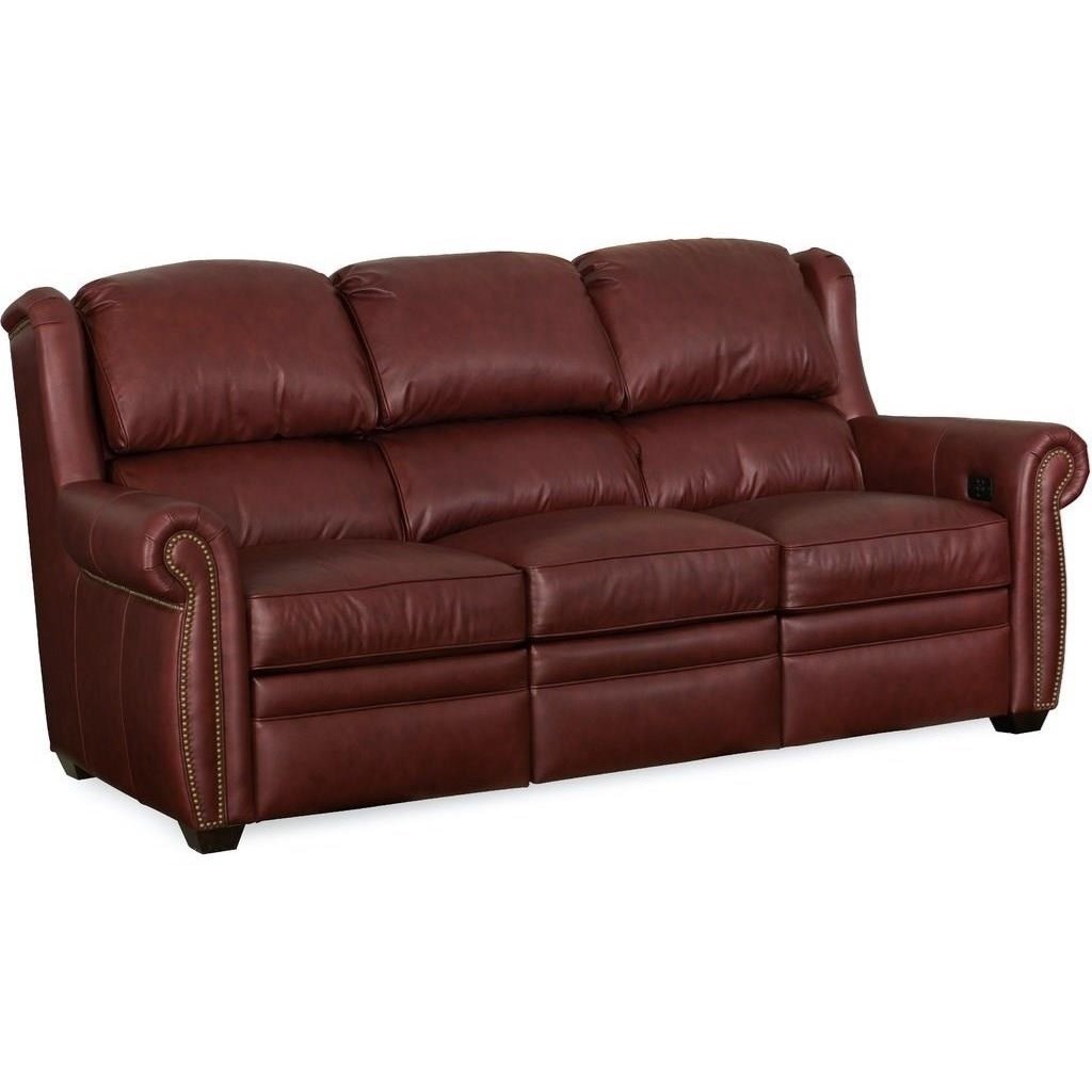 Bradington Young Discovery Traditional Power Reclining Sofa with Power