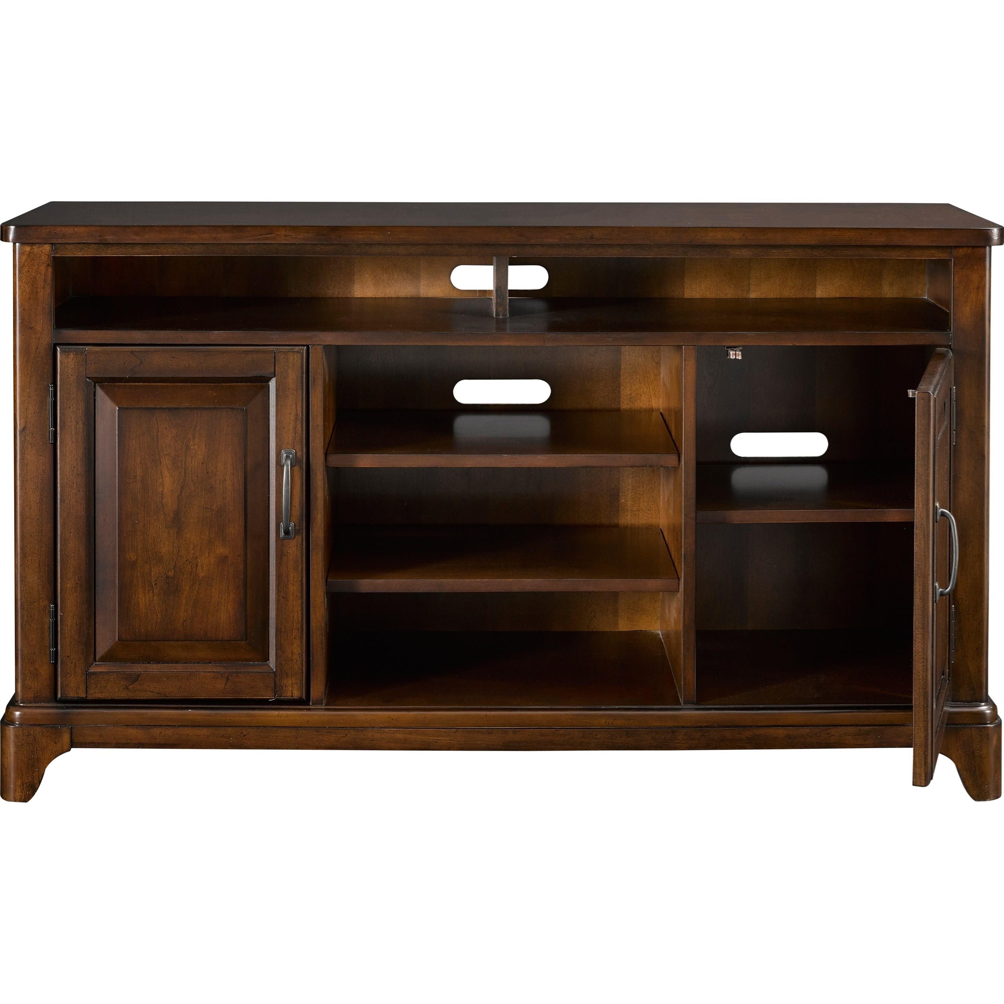 Broyhill Furniture Ballantyne Traditional 55" Entertainment Console with Cord Access AHFA TV