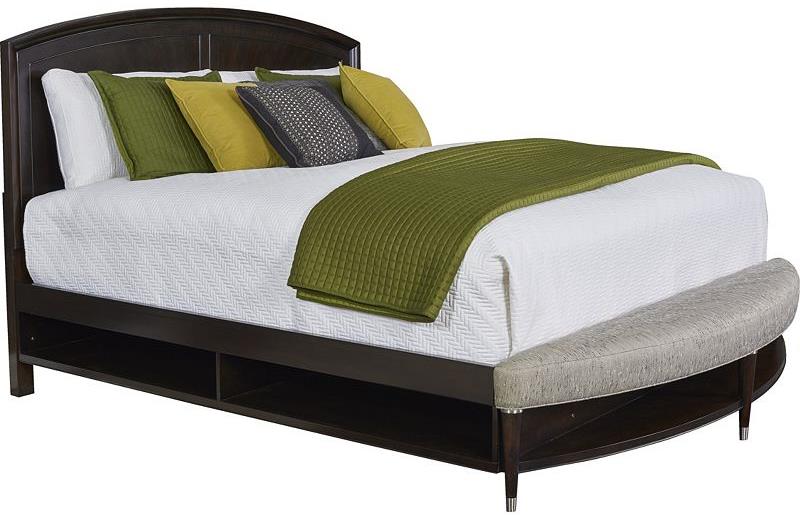 Broyhill Furniture Vibe California King Panel Bed with Bench and Cubby