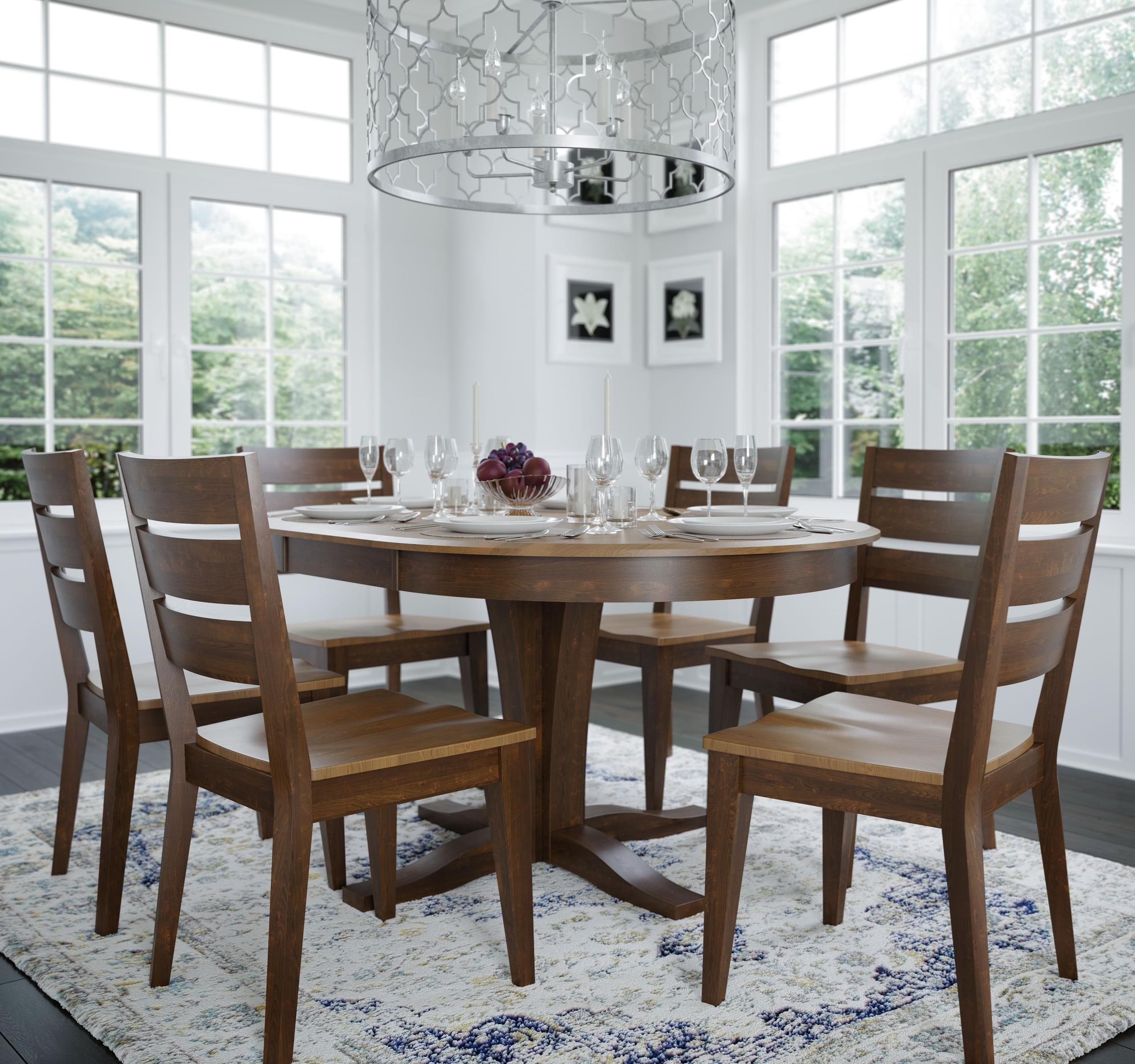 Gourmet Customizable Round/Oval Table Set
