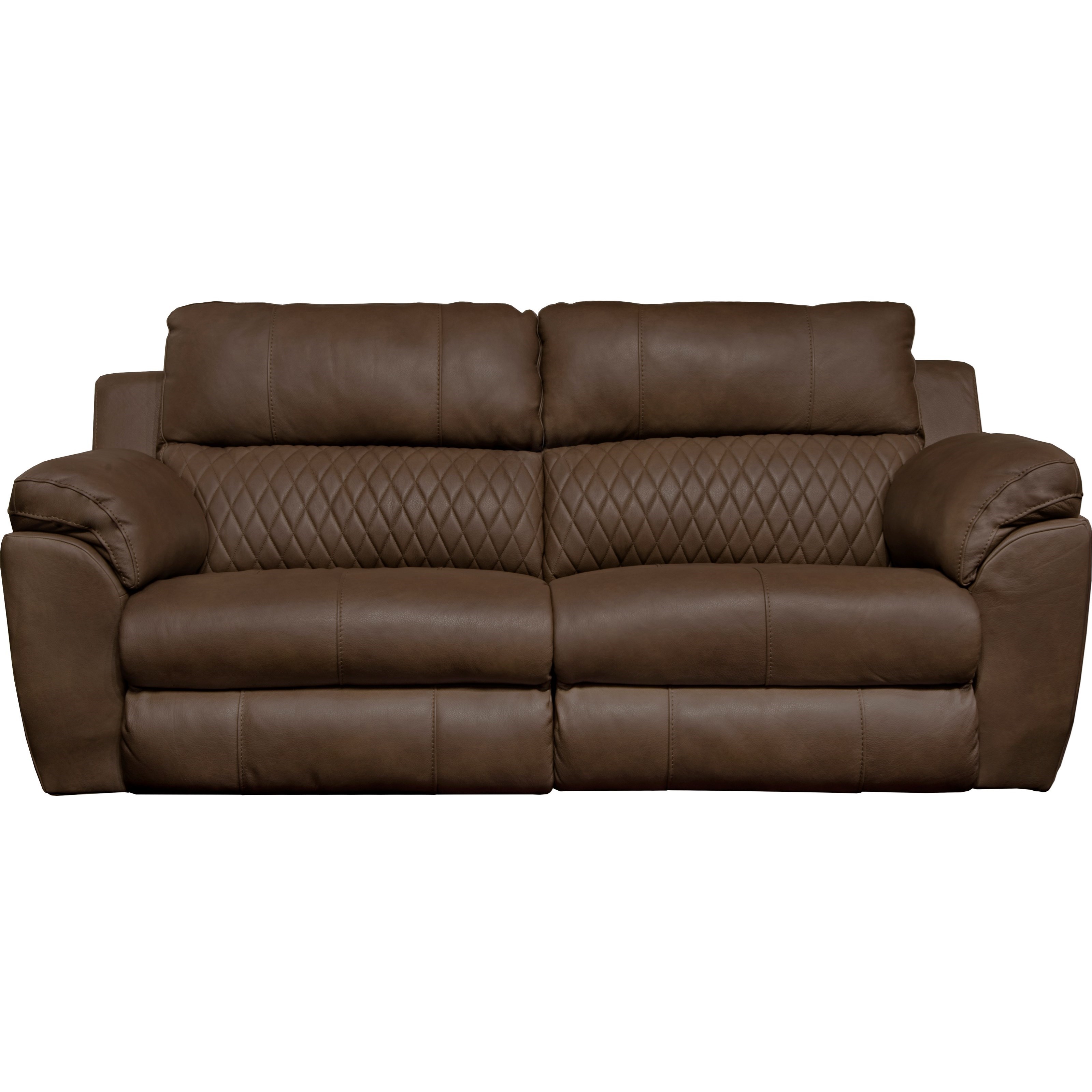 Catnapper Sorrento Leather Match Power Lay Flat Reclining Sofa