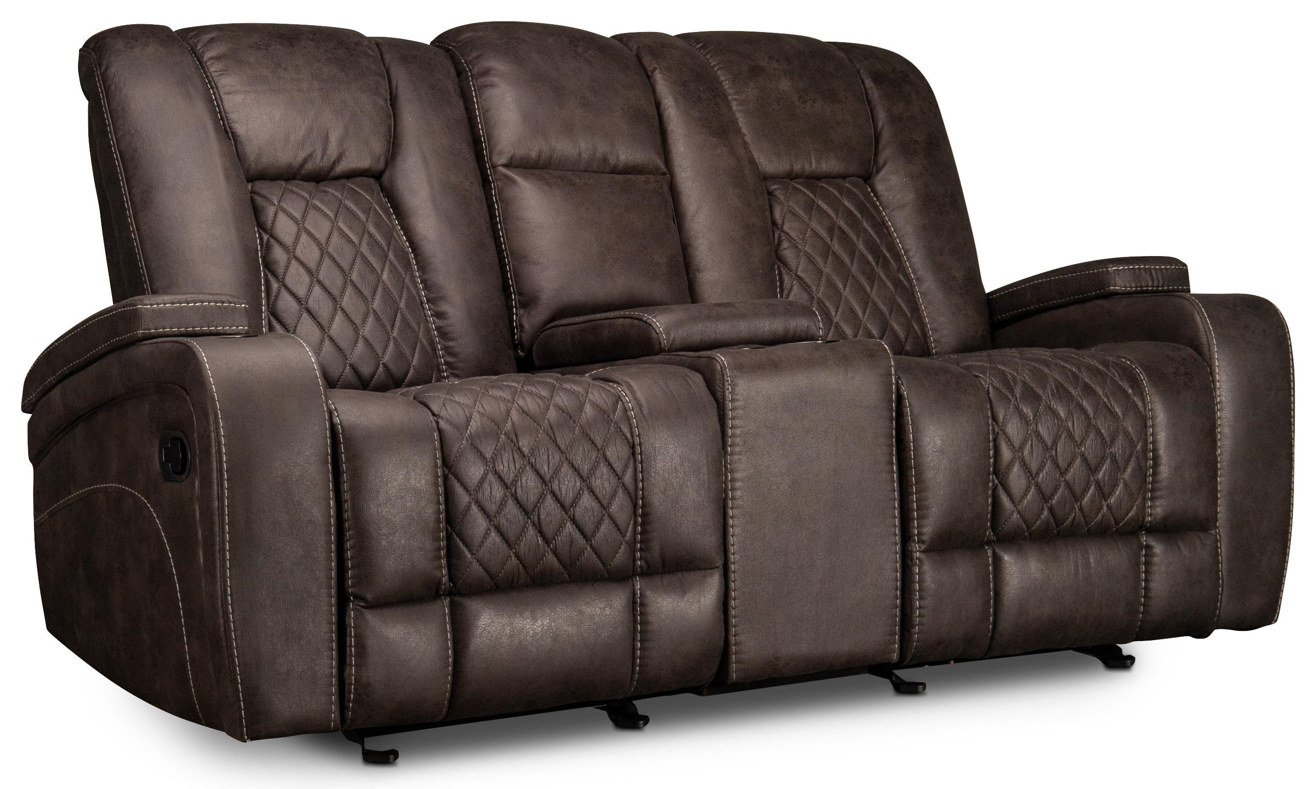 Glider Console Loveseat