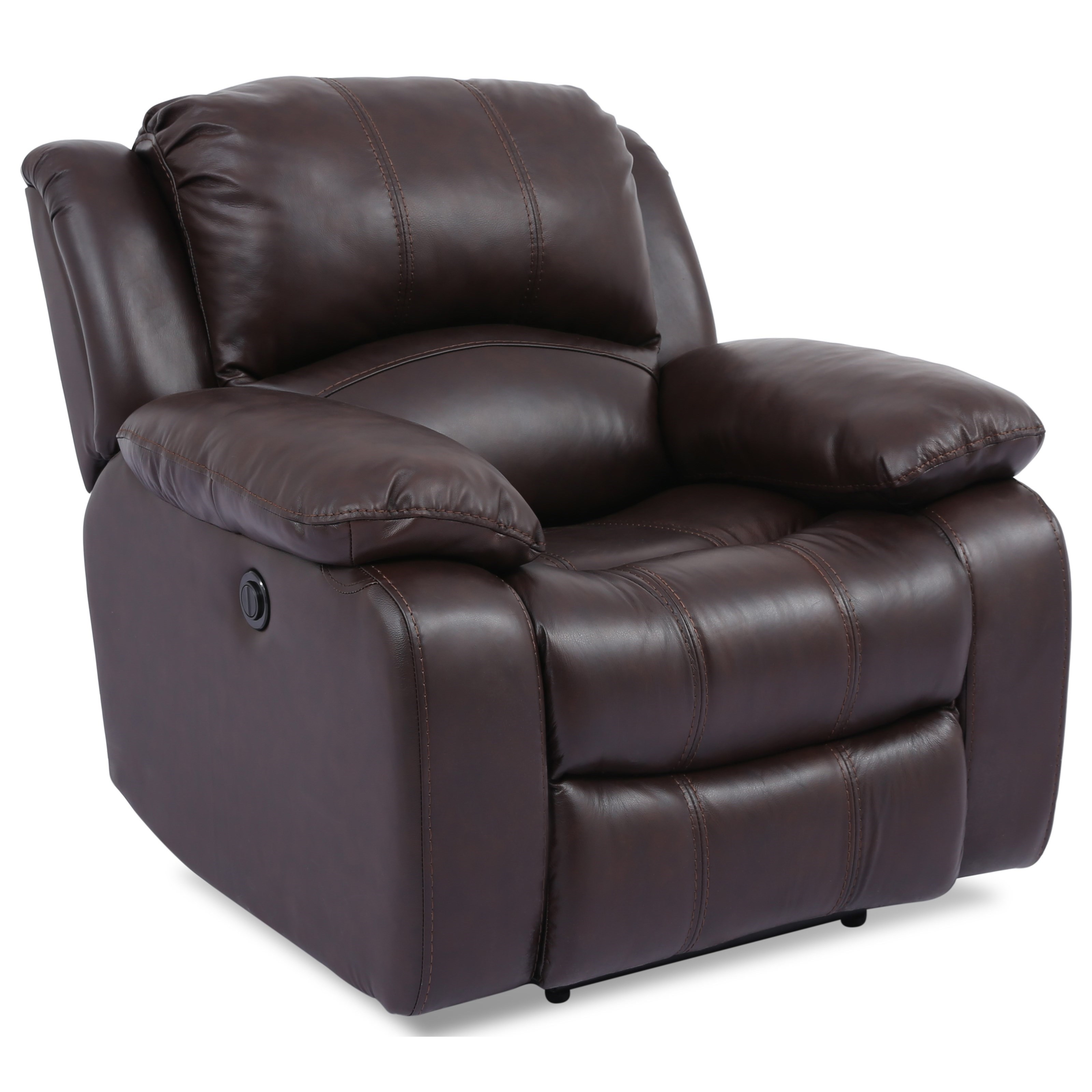 Cheers XW8251N 8251L11E Casual Power Recliner with Pillow Arms Household Furniture Recliners