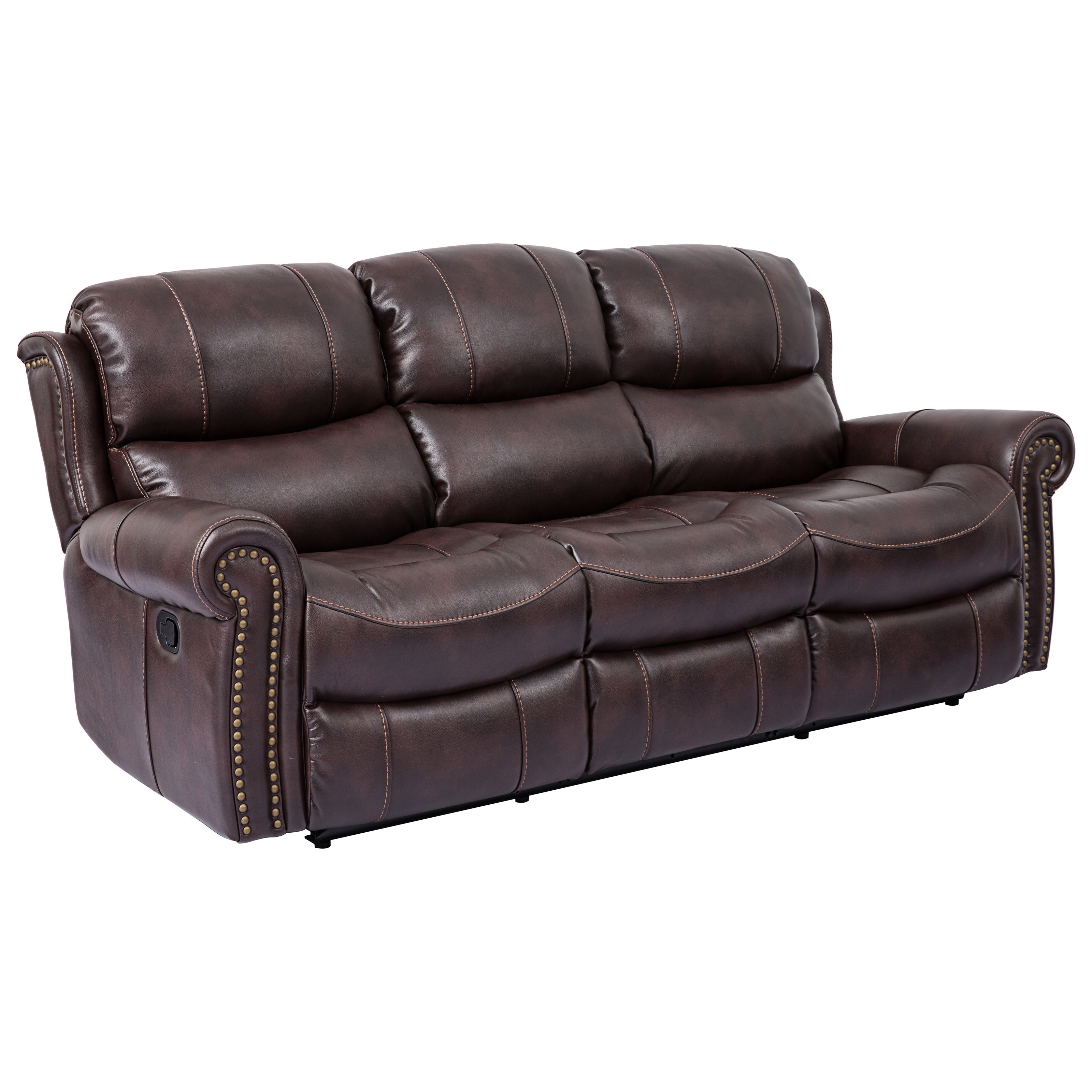 Cheers Sofa 9768 Dual Reclining Sofa with Rolled Arms Royal Furniture