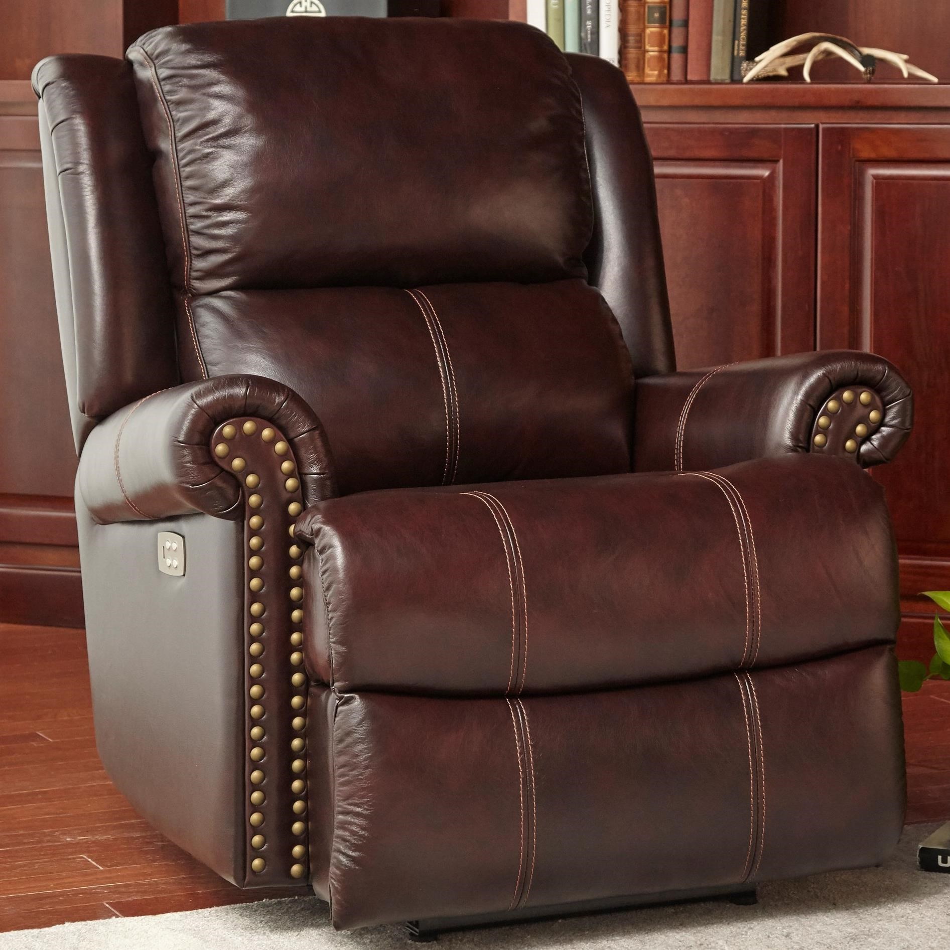 Cheers Sofa UK115 UK115L11EPHR Power Recliner with Power Headrest
