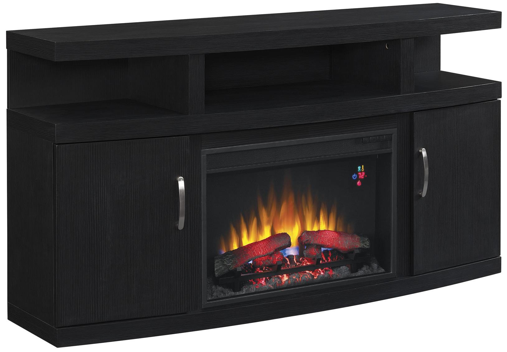 ClassicFlame Cantilever 26MM5508NB04 Contemporary TV Stand with
