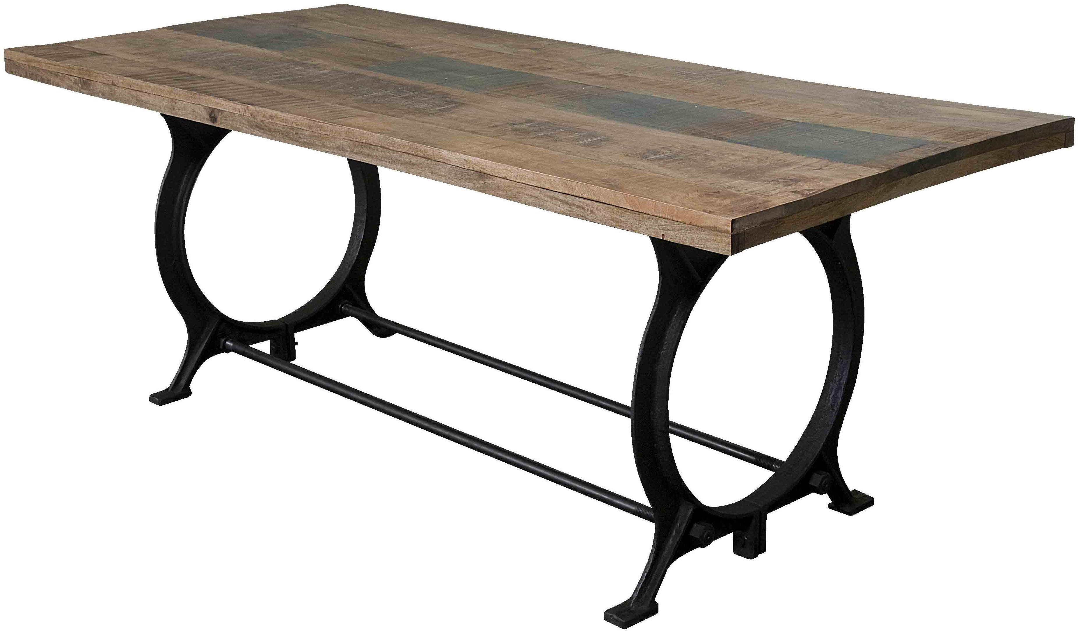 деревянный стол металлические ножки