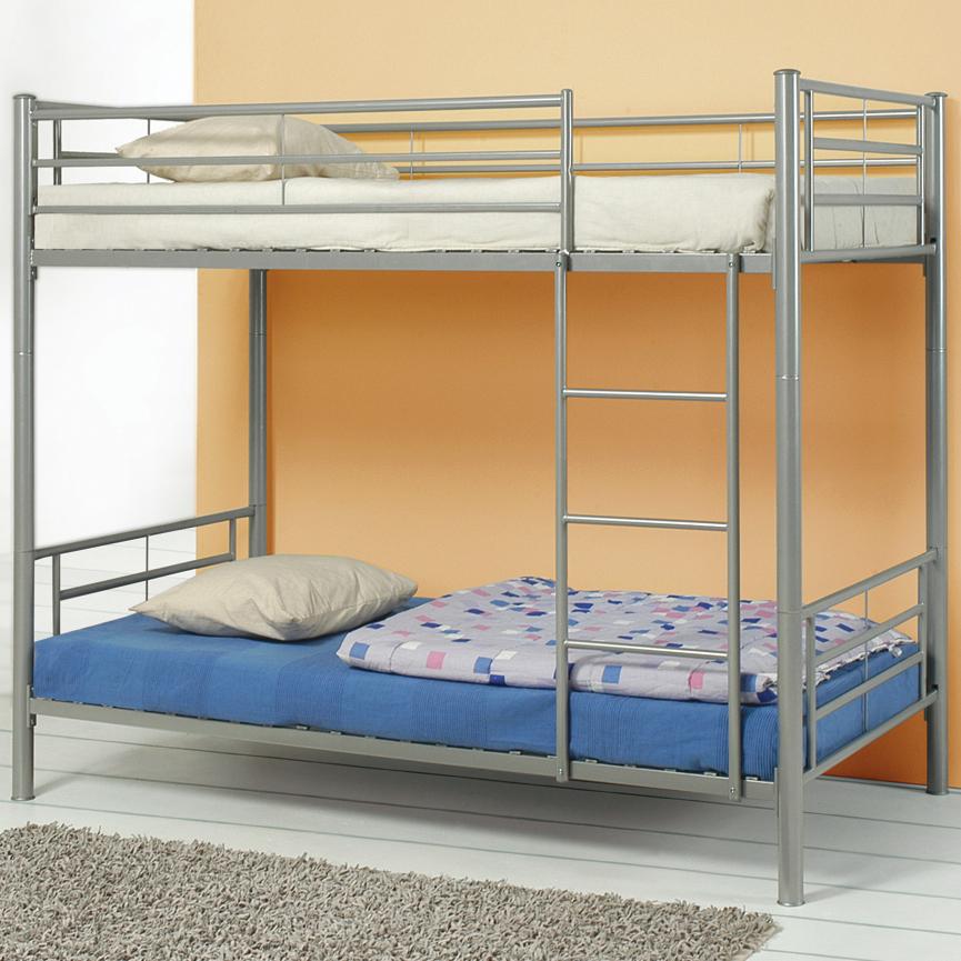 Coaster Denley Metal Twin over Twin Bunk Bed Value City Furniture