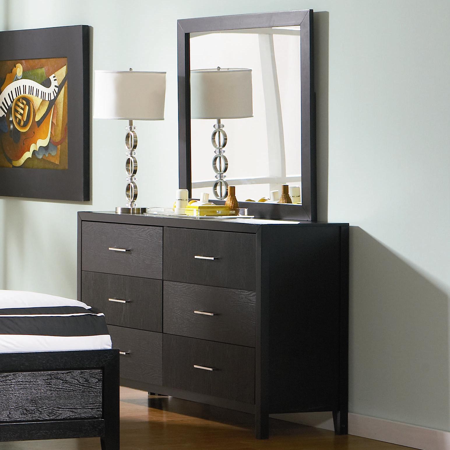 Coaster Grove Dresser and Mirror Set Value City Furniture Dresser