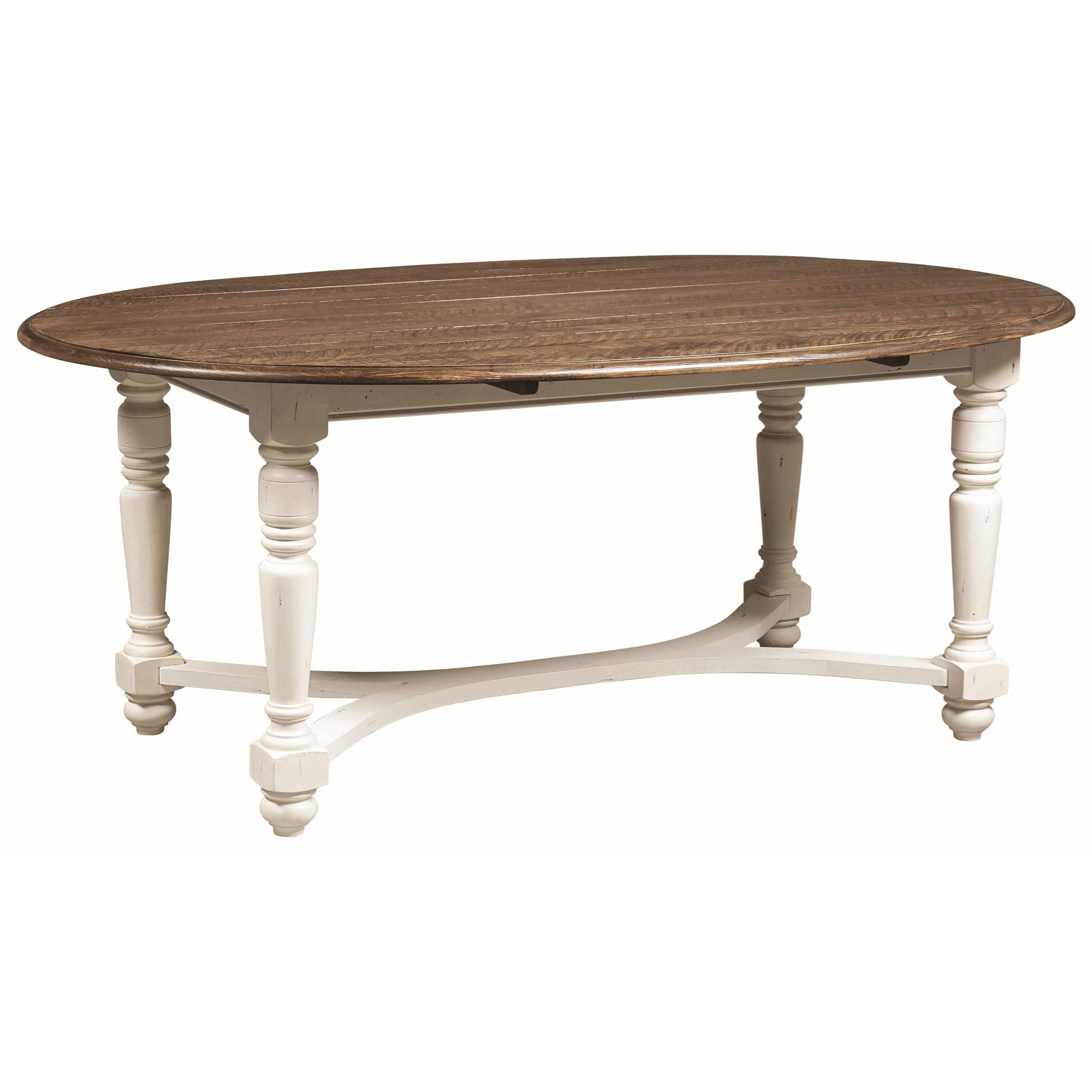 Coaster Simpson Oval Dining Table with Turned Legs A1 Furniture