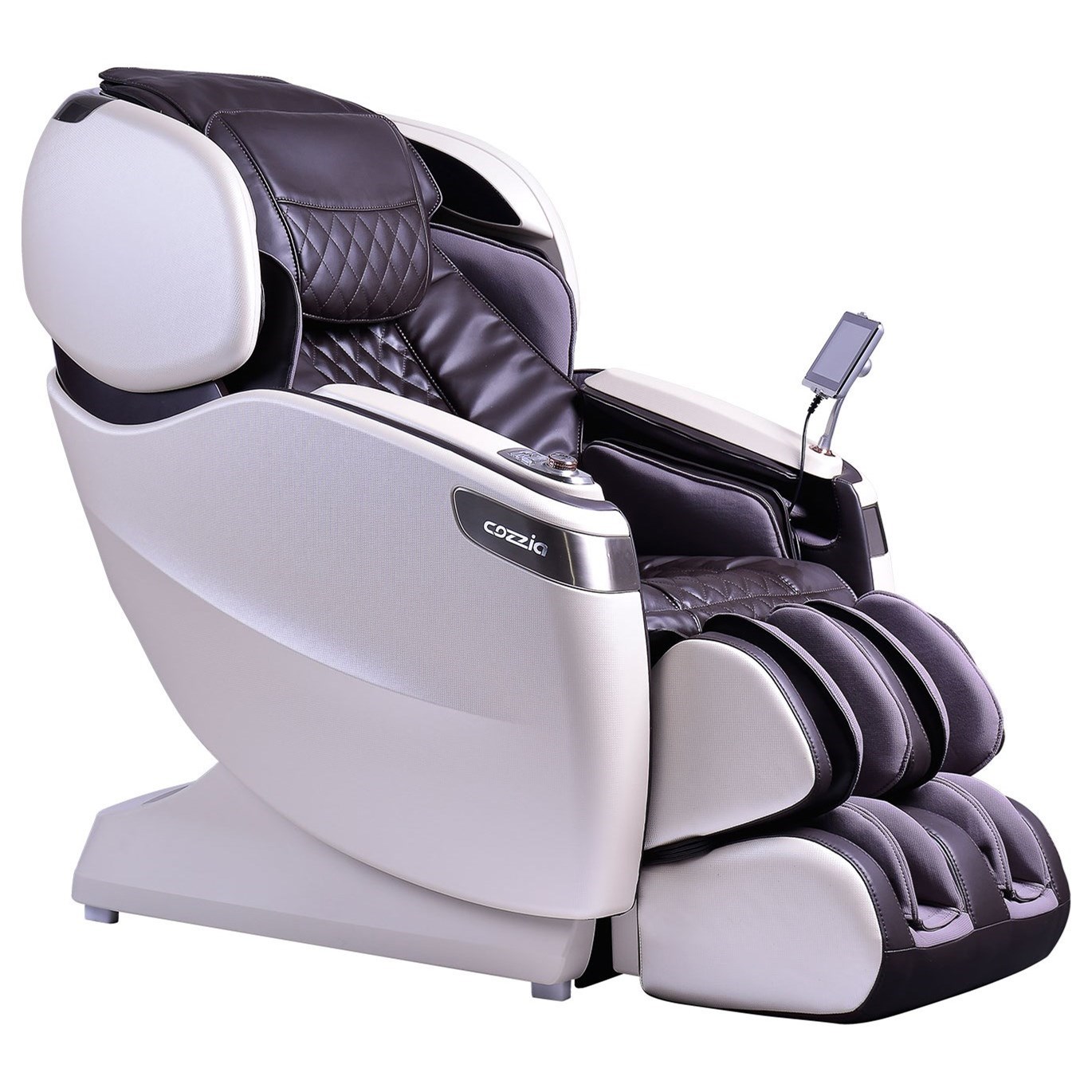 Cozzia CZ Reclining Massage Chair with Foot and Sole Roller Massage Furniture Superstore