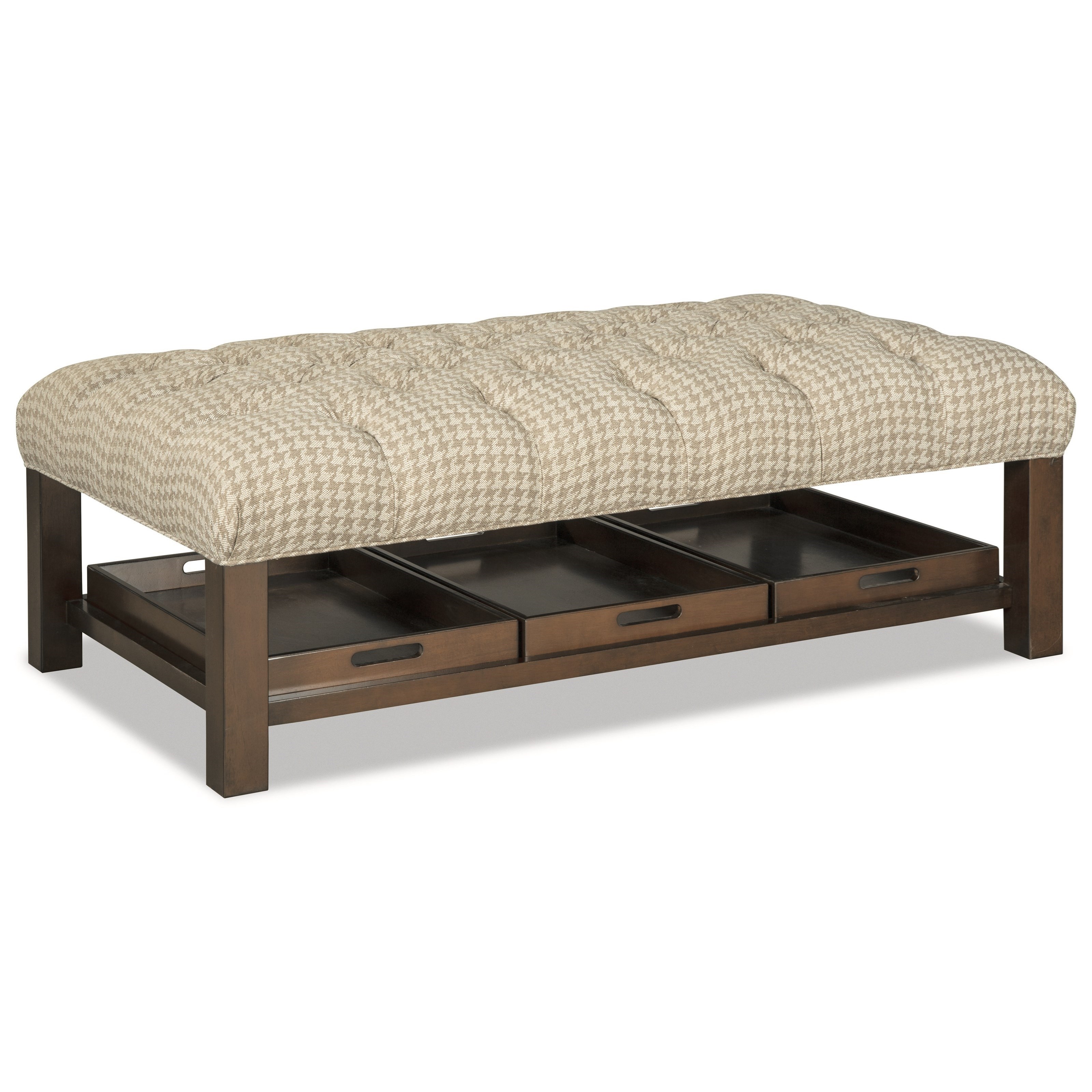 Craftmaster Accent Ottomans Button Tufted Storage