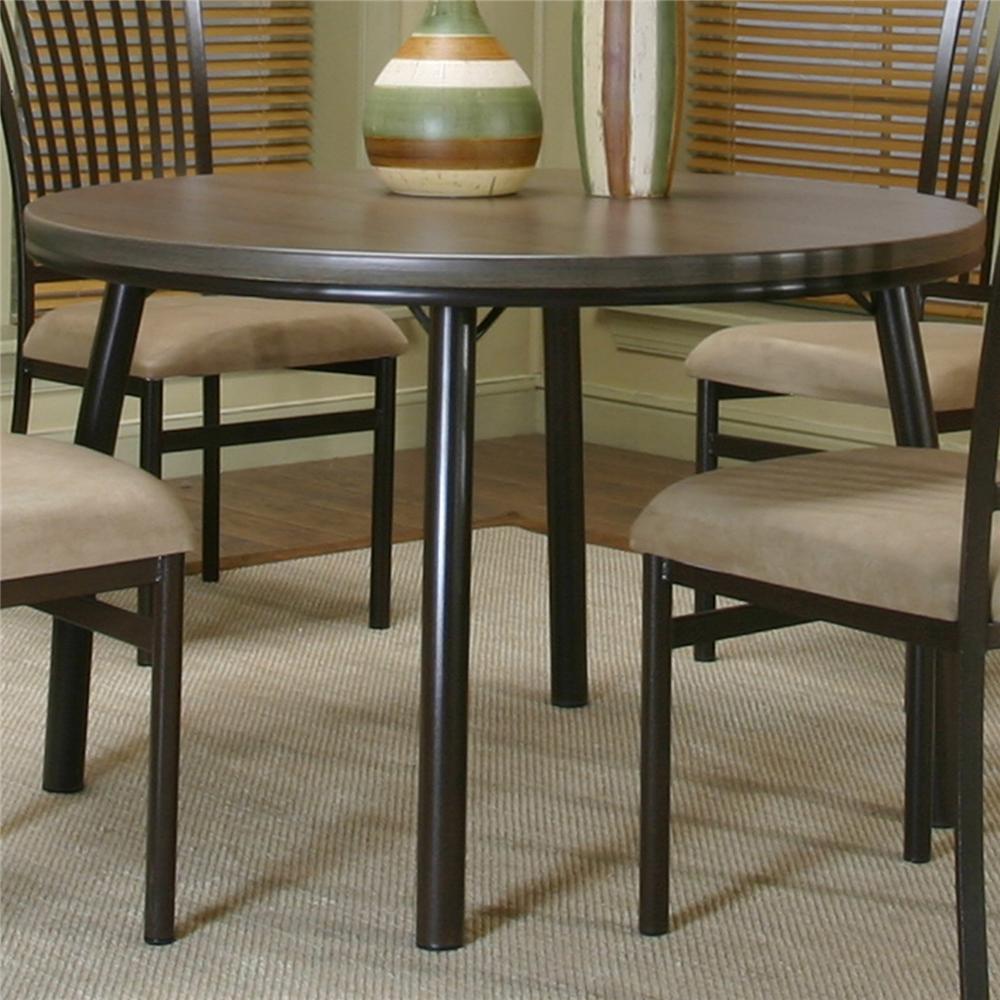 Cramco, Inc Cramco Bellevue Round Dining Table with Old Oak