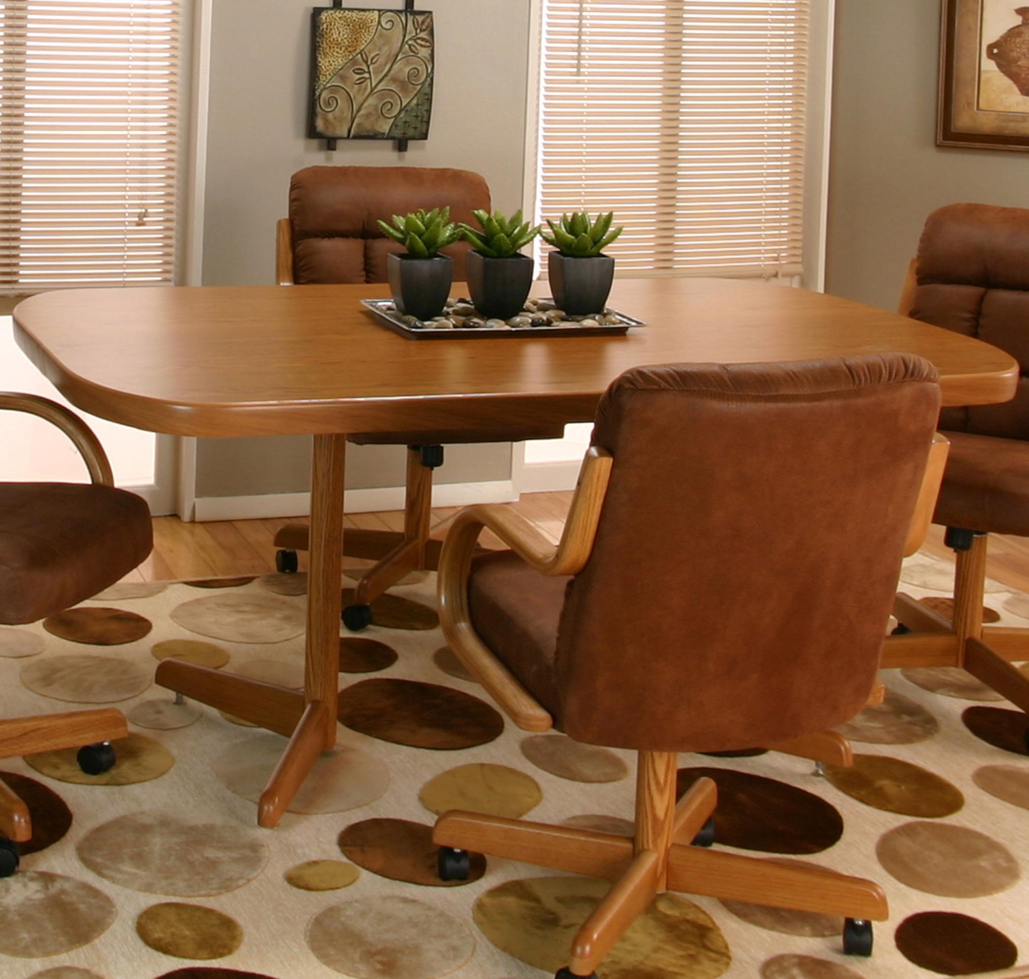 Cramco, Inc Cramco Motion Atwood Rectangular Oak Table Value City