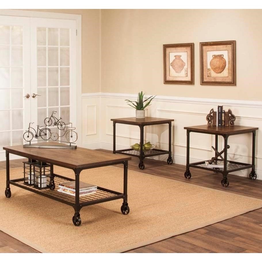 Cramco, Inc Craft W307590 Cocktail Table and Two End Tables 3 Pack