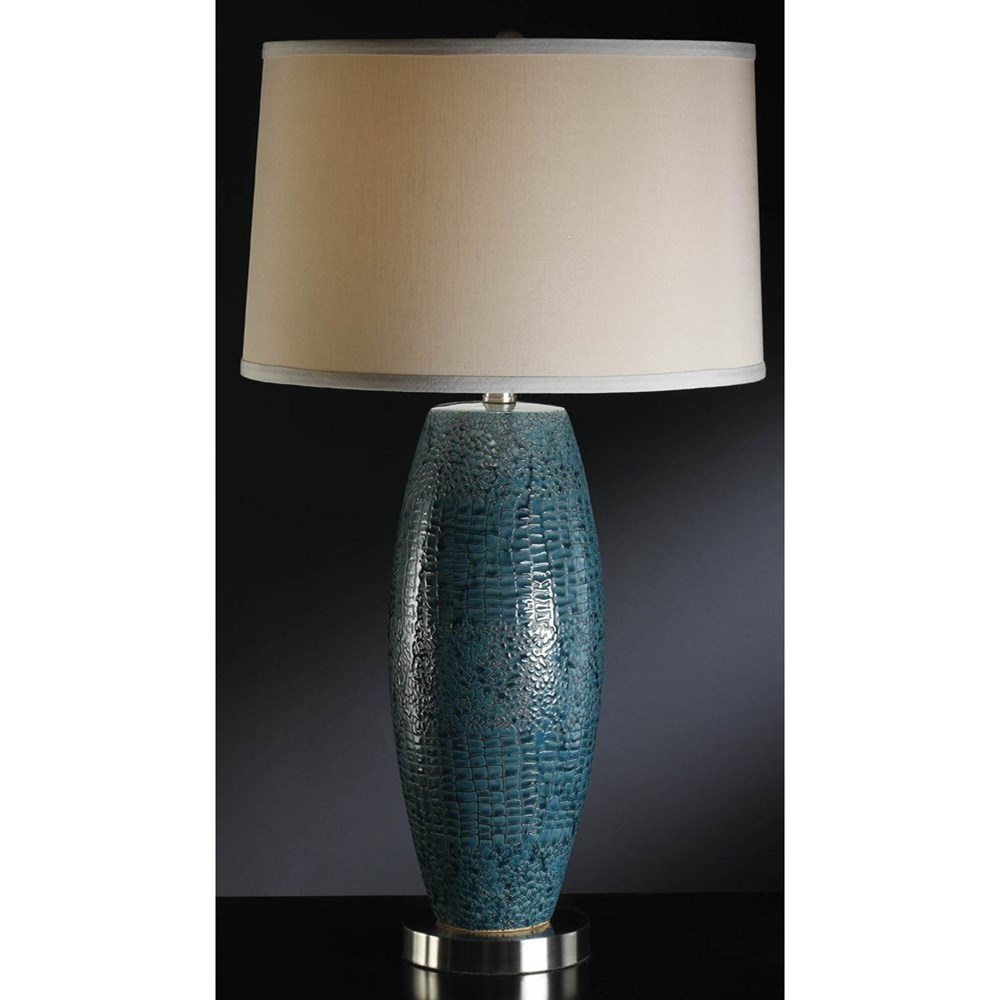 Melrose Blue Table Lamp