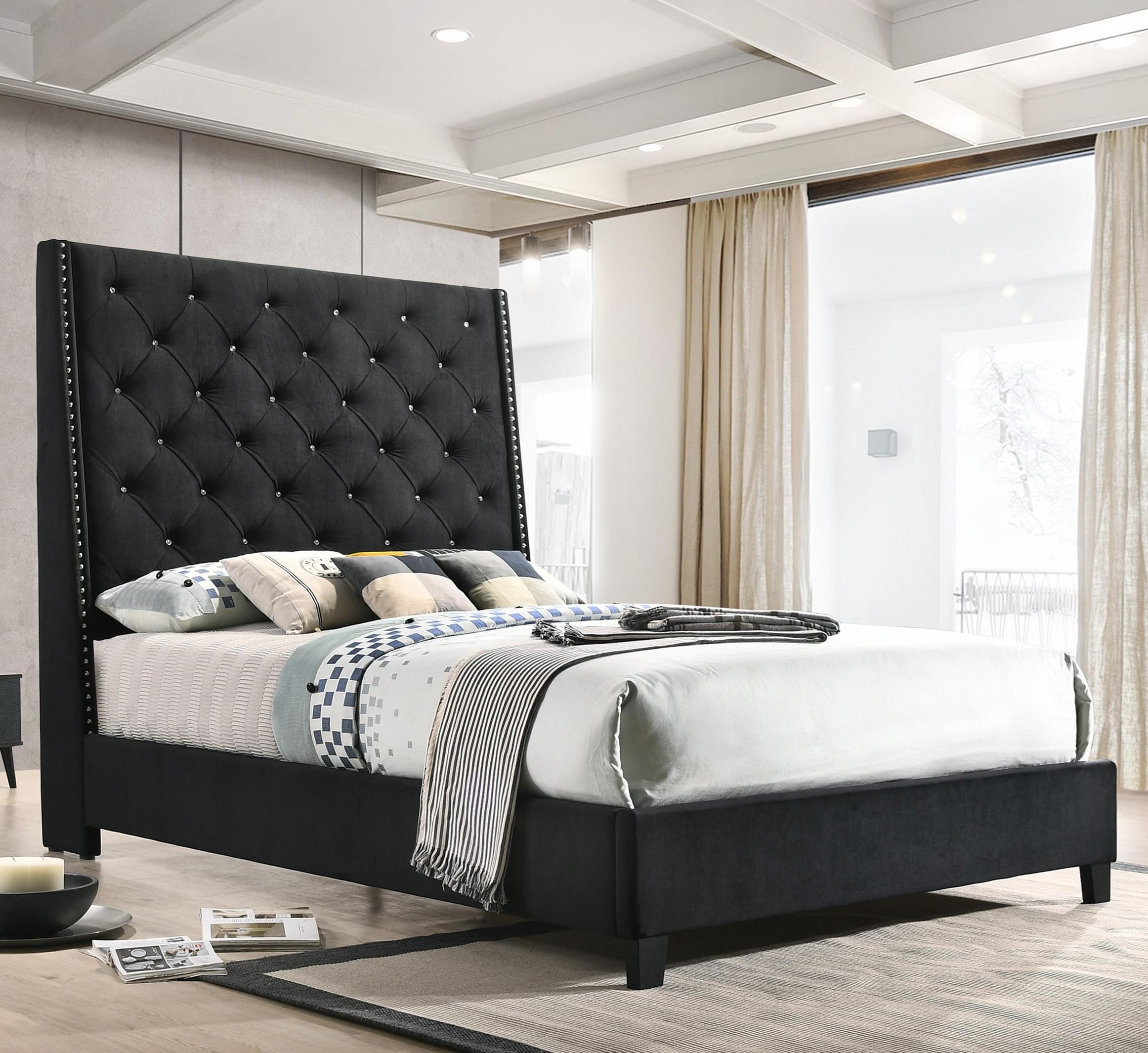 King Upholstered Bed