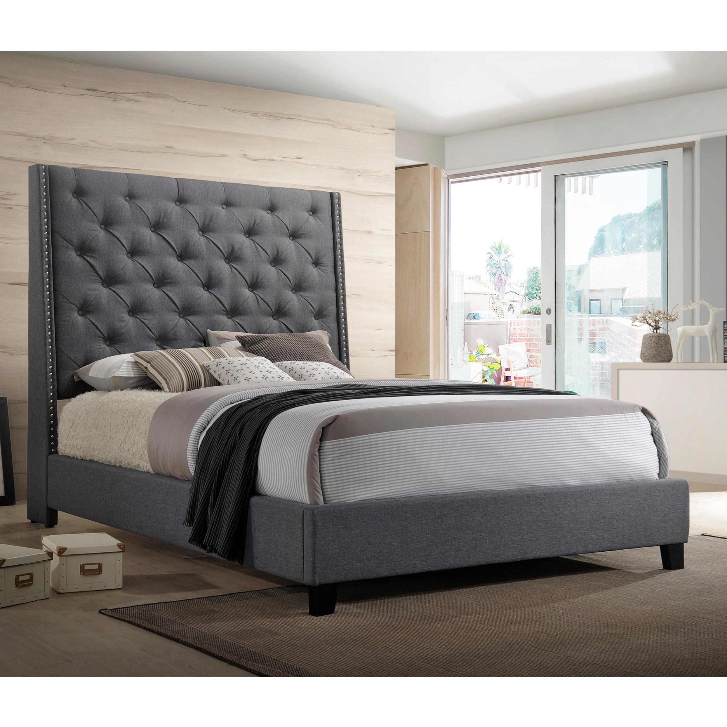 King Upholstered Bed