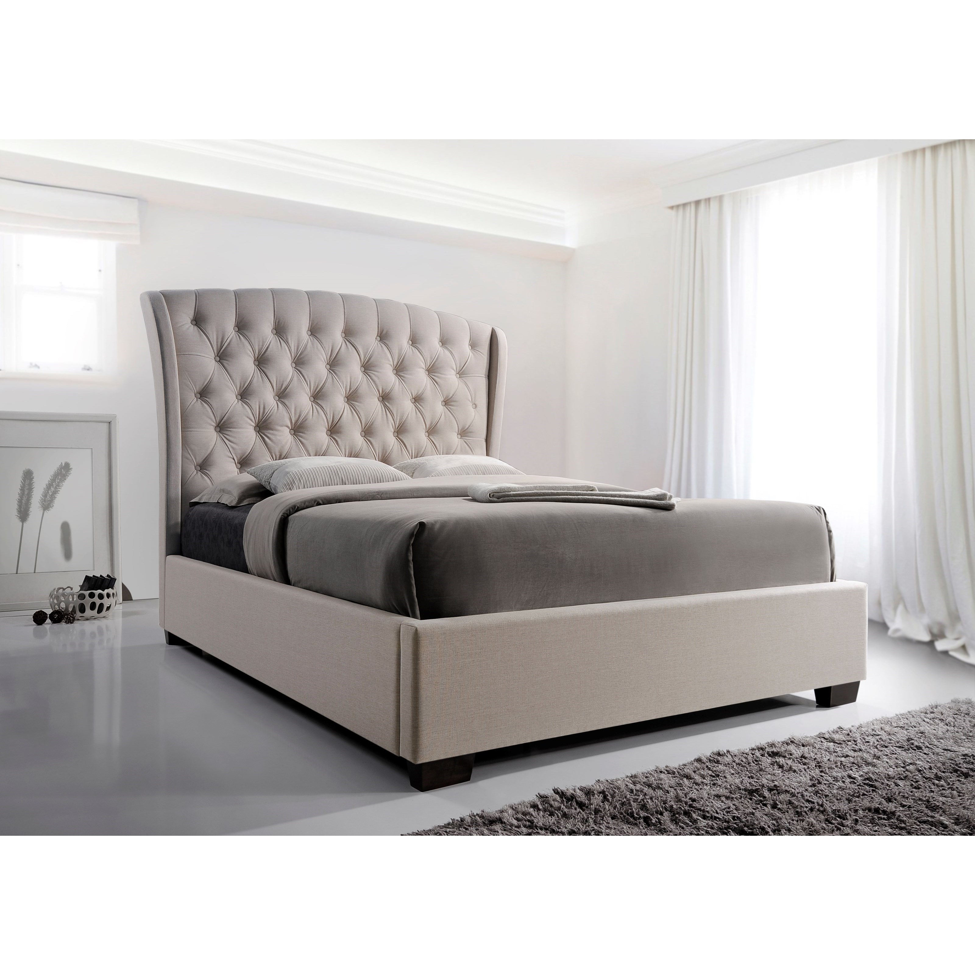Queen Frame queen headboard and frame