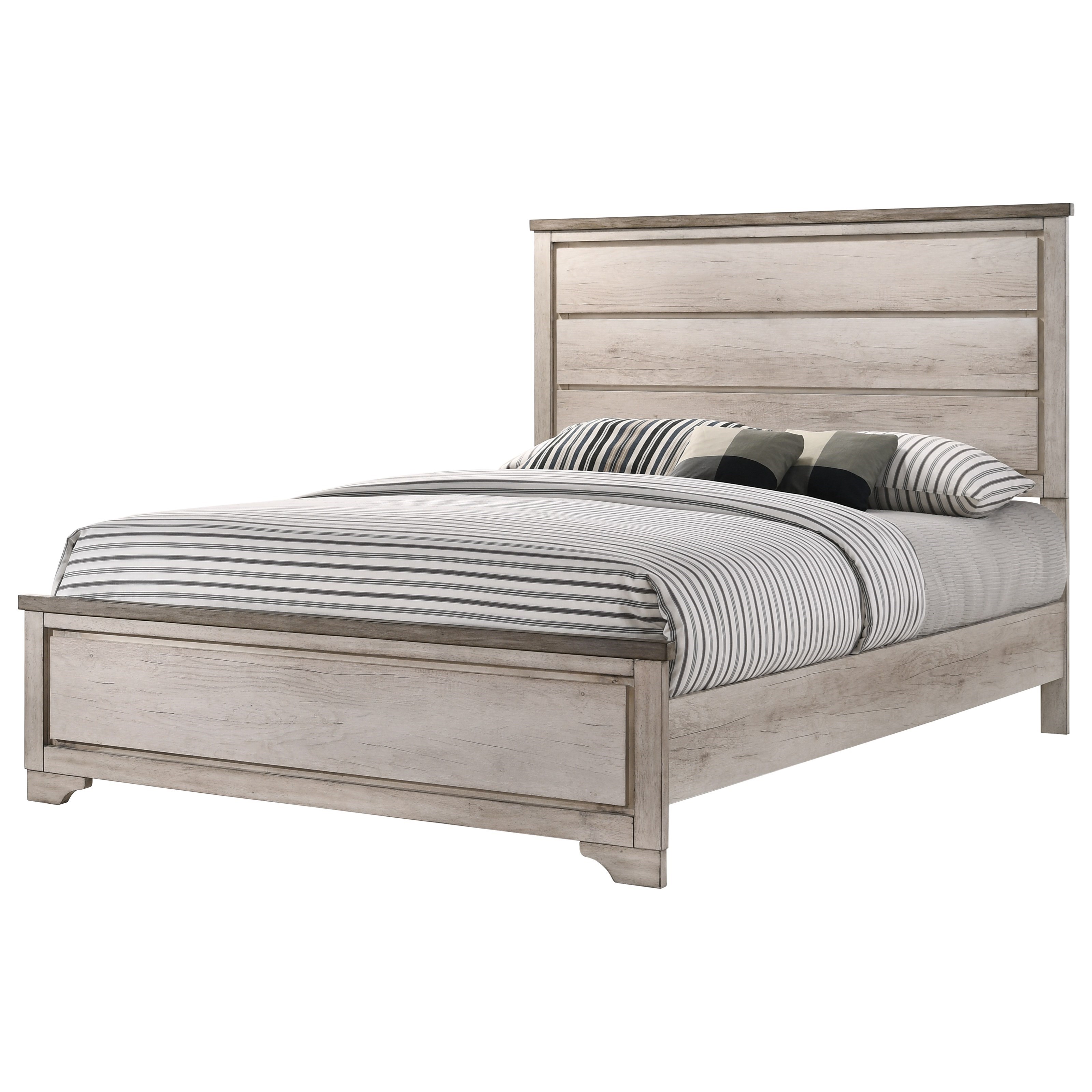 Queen Panel Bed