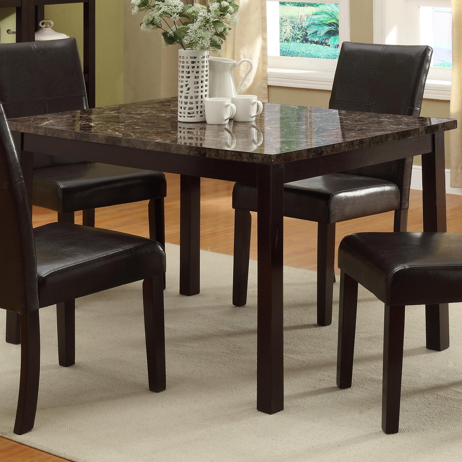 Crown Mark Pompei 2377T 3648 Rectangular Dining Table with