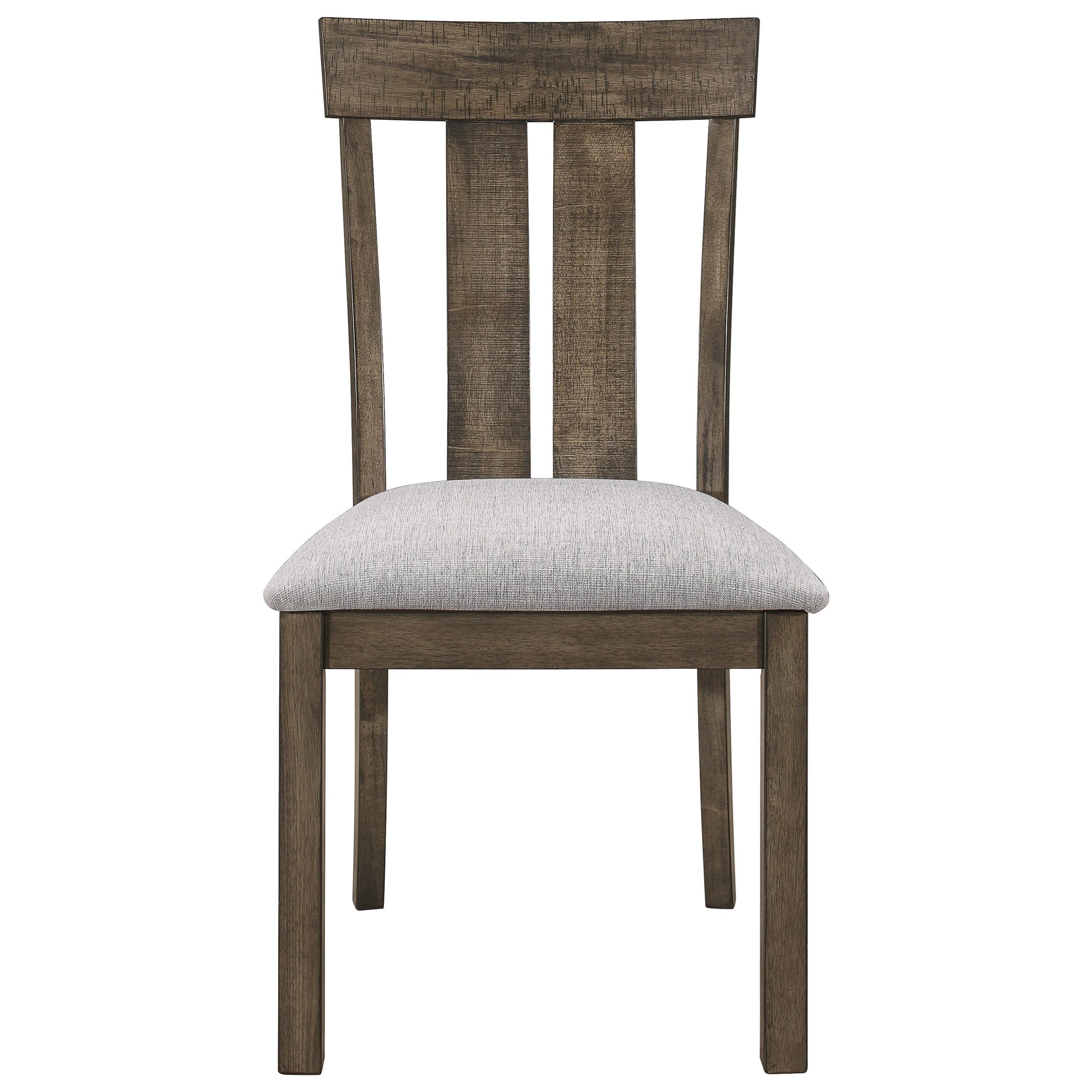 Crown Mark Quincy Side Chair with Upholstered Seat | Royal Furniture