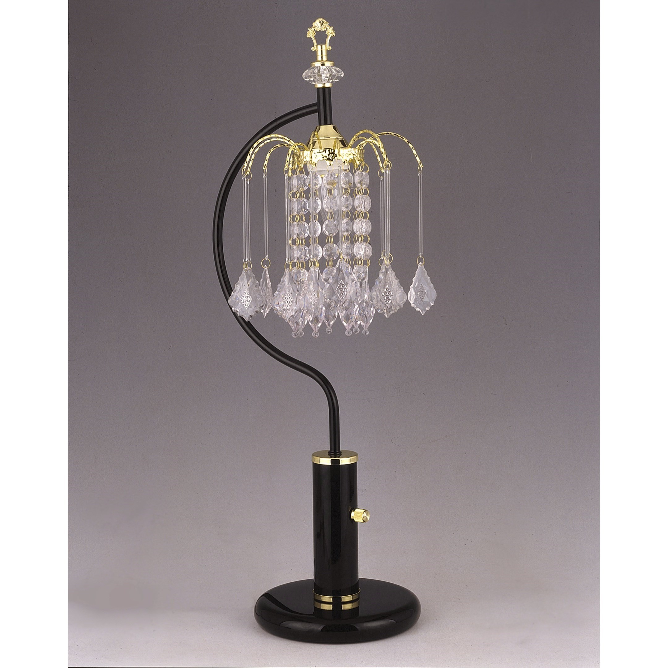 Crown Mark Rain Rain Drop Table Lamp A1 Furniture & Mattress Table