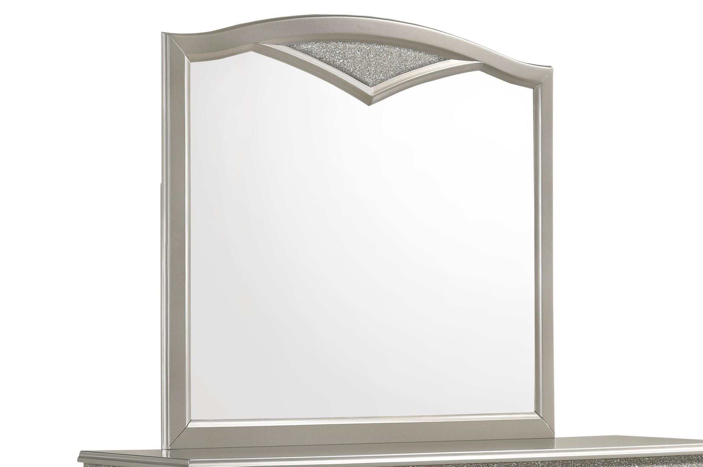 Crown Mark VALIANT Glam Dresser Mirror Value City Furniture Dresser