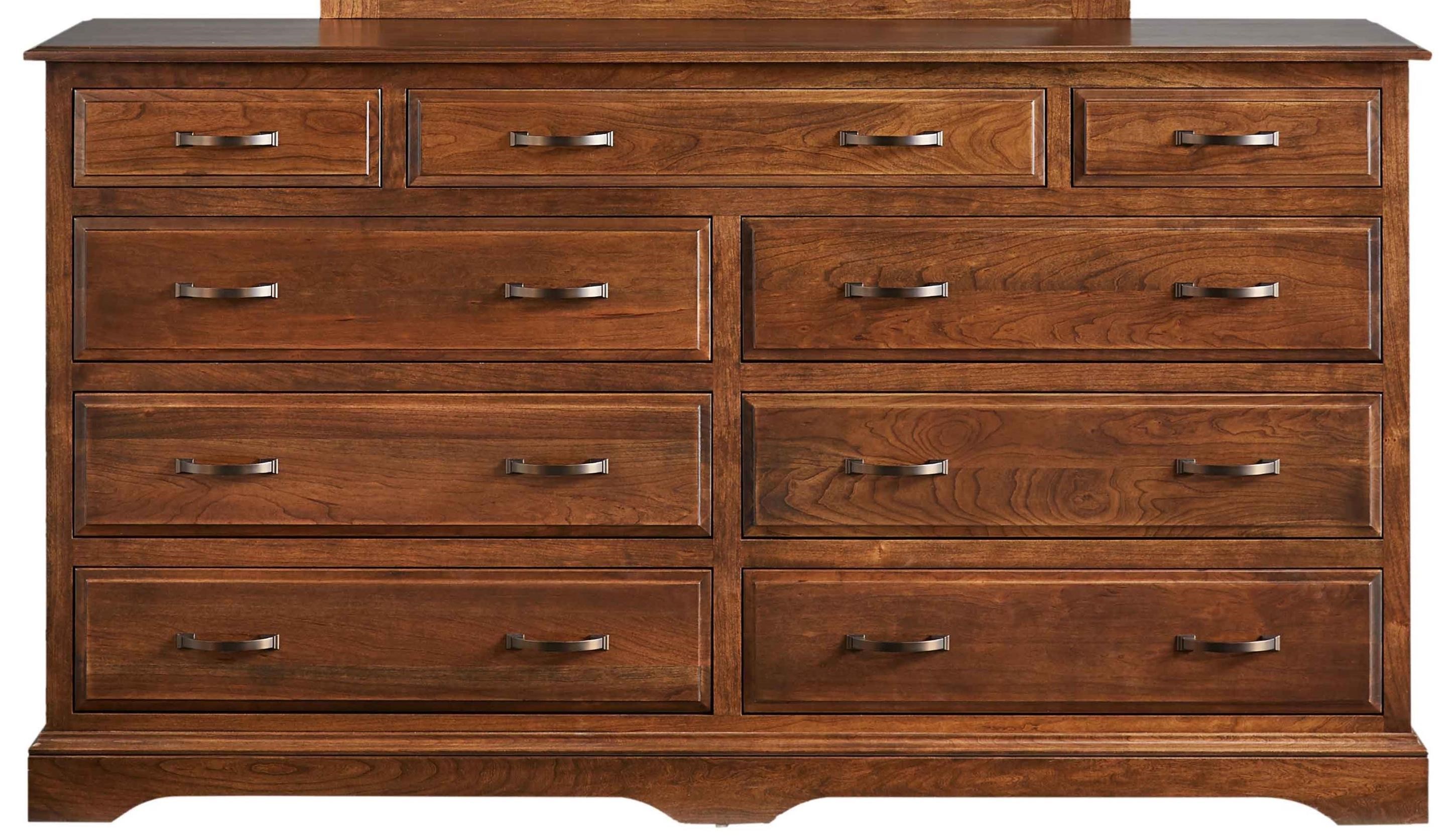 Daniel's Amish Carriage Customizable Solid Wood 9Drawer Double Dresser