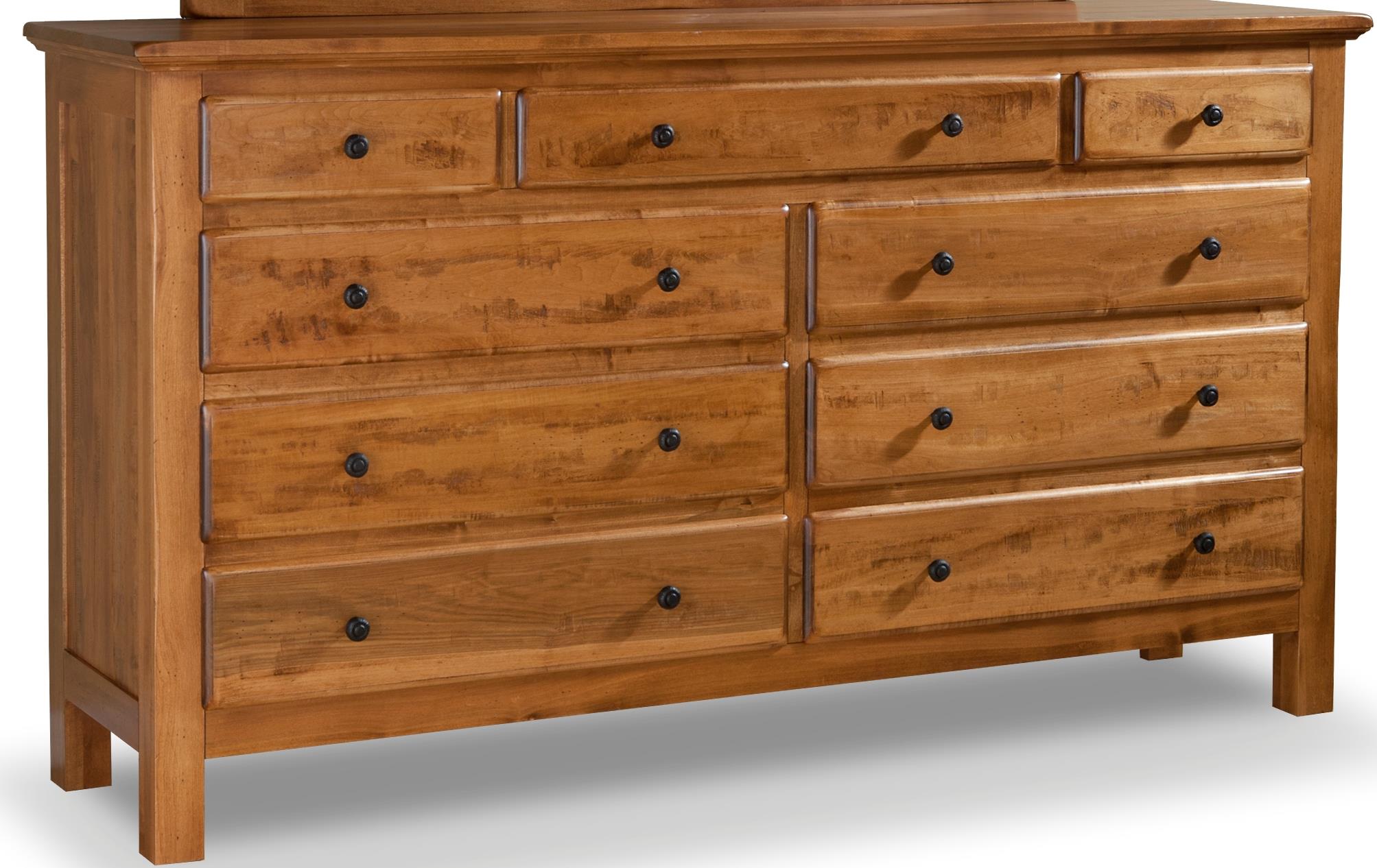 Daniel's Amish Lewiston 9Drawer Double Dresser VanDrie Home