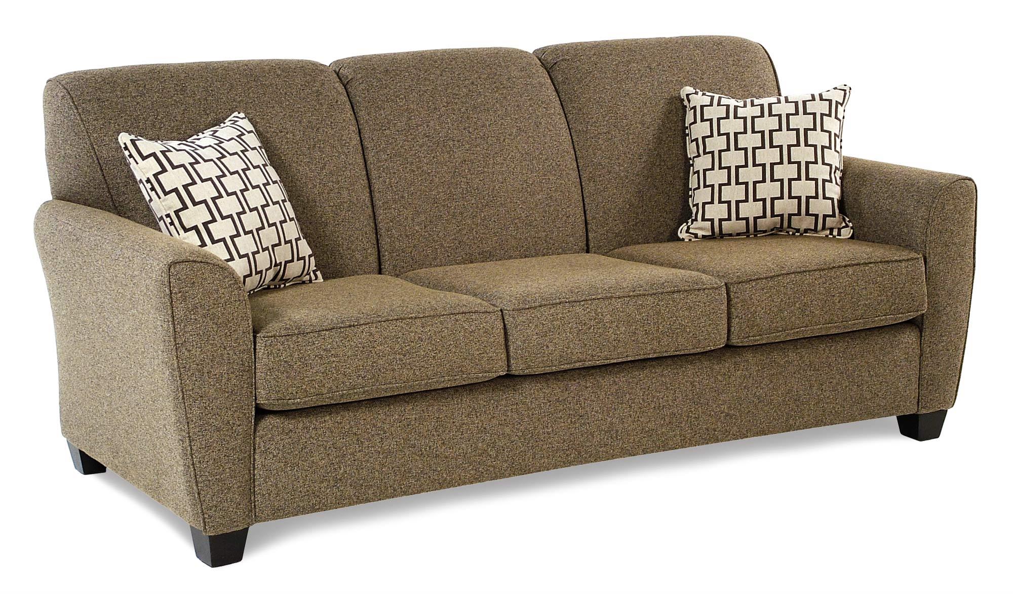 Balance Transitional Sofa with Flared Arms Rotmans Sofa