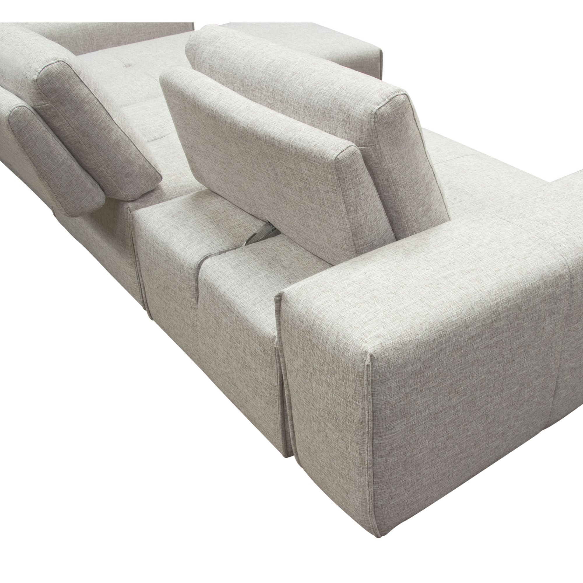 Diamond Sofa Jazz Sectional Red Knot Sectional Sofas